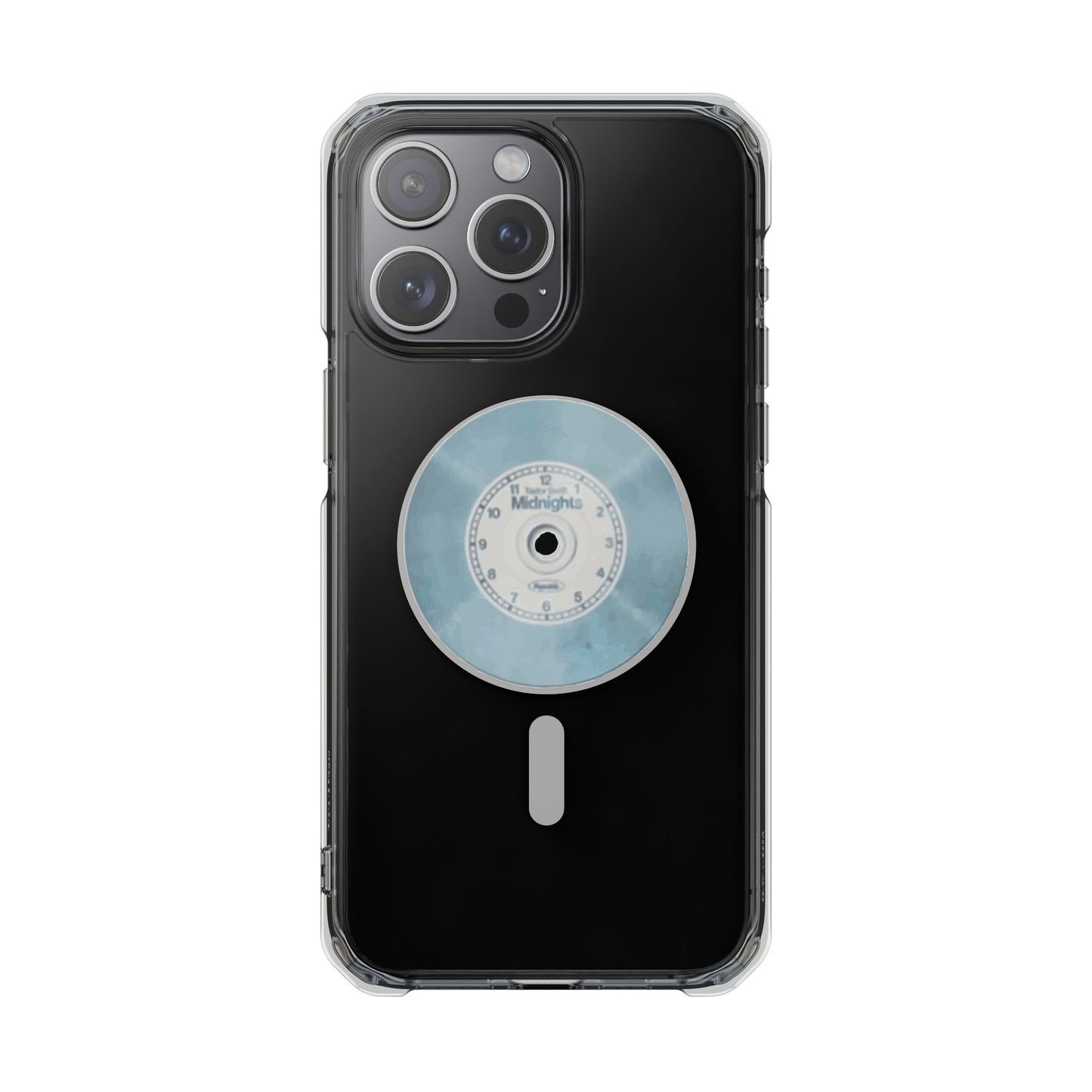 Midnight Vinyl Vibes Magnetic clear Impact Case