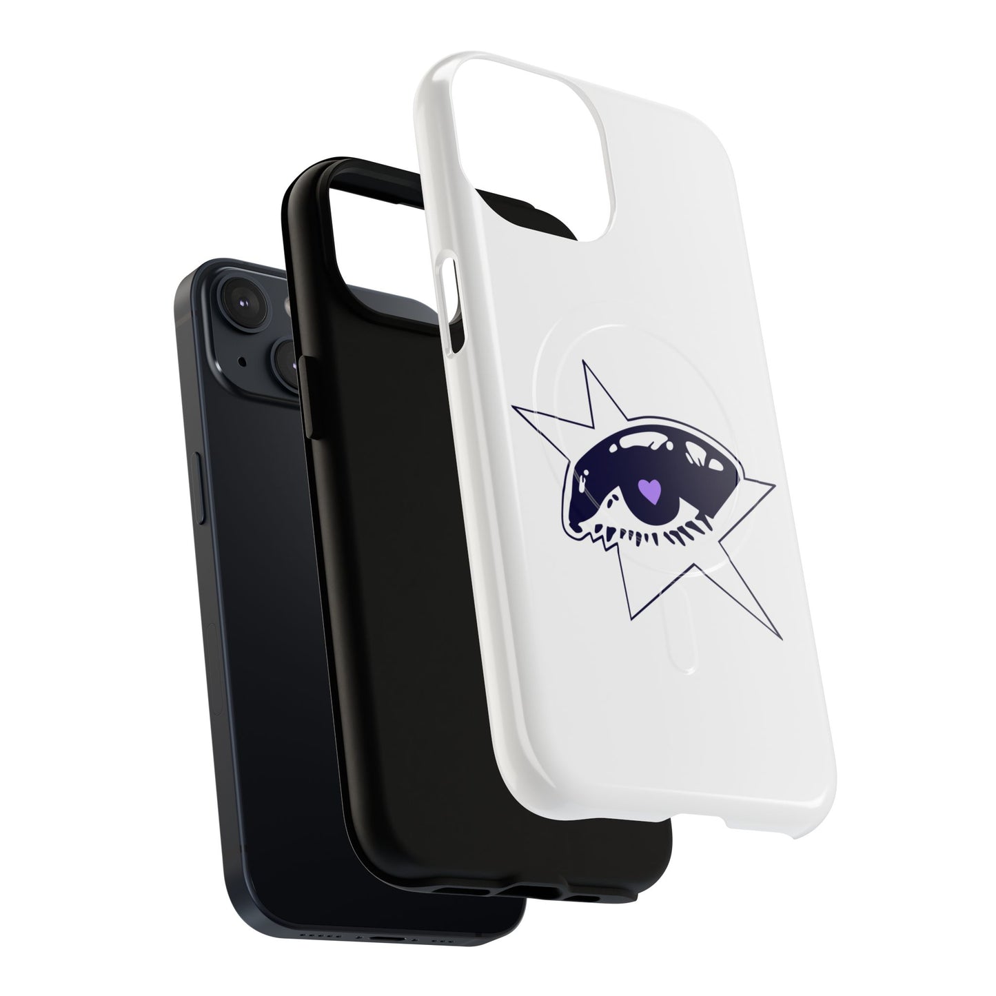 Purple Starry Eye Tough Magnetic phone case