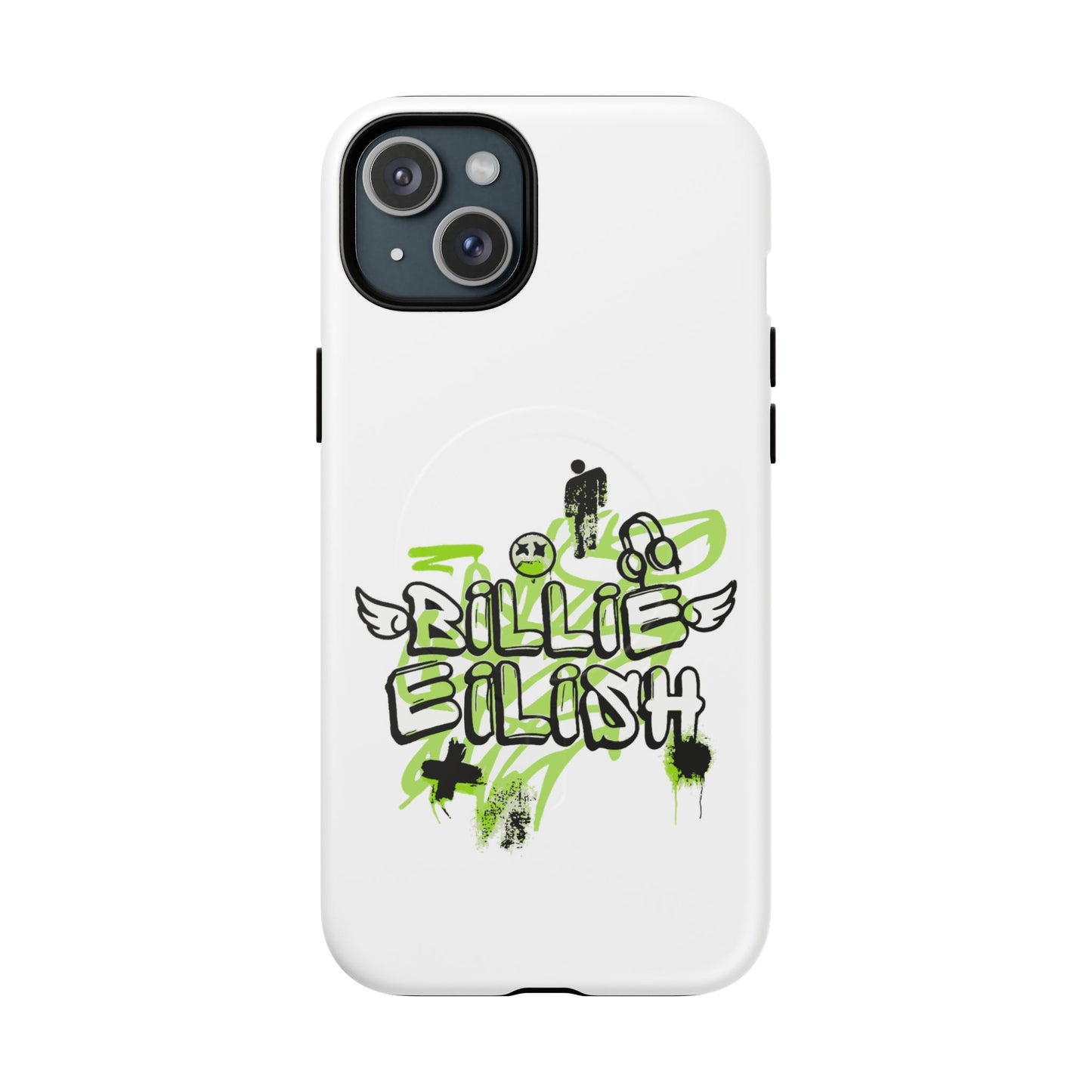 Grunge Angel Graffiti Tough Magnetic Case