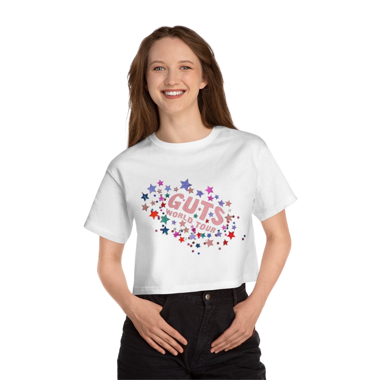 Olivia Rodrigo Women's Cropped t-shirt - Guts World Tour