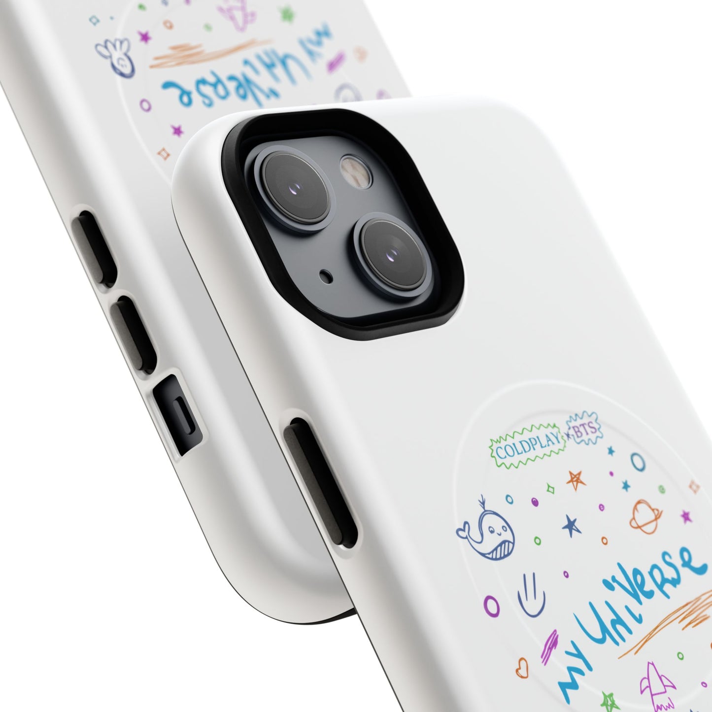 Neon Space Doodles Tough Magnetic Case