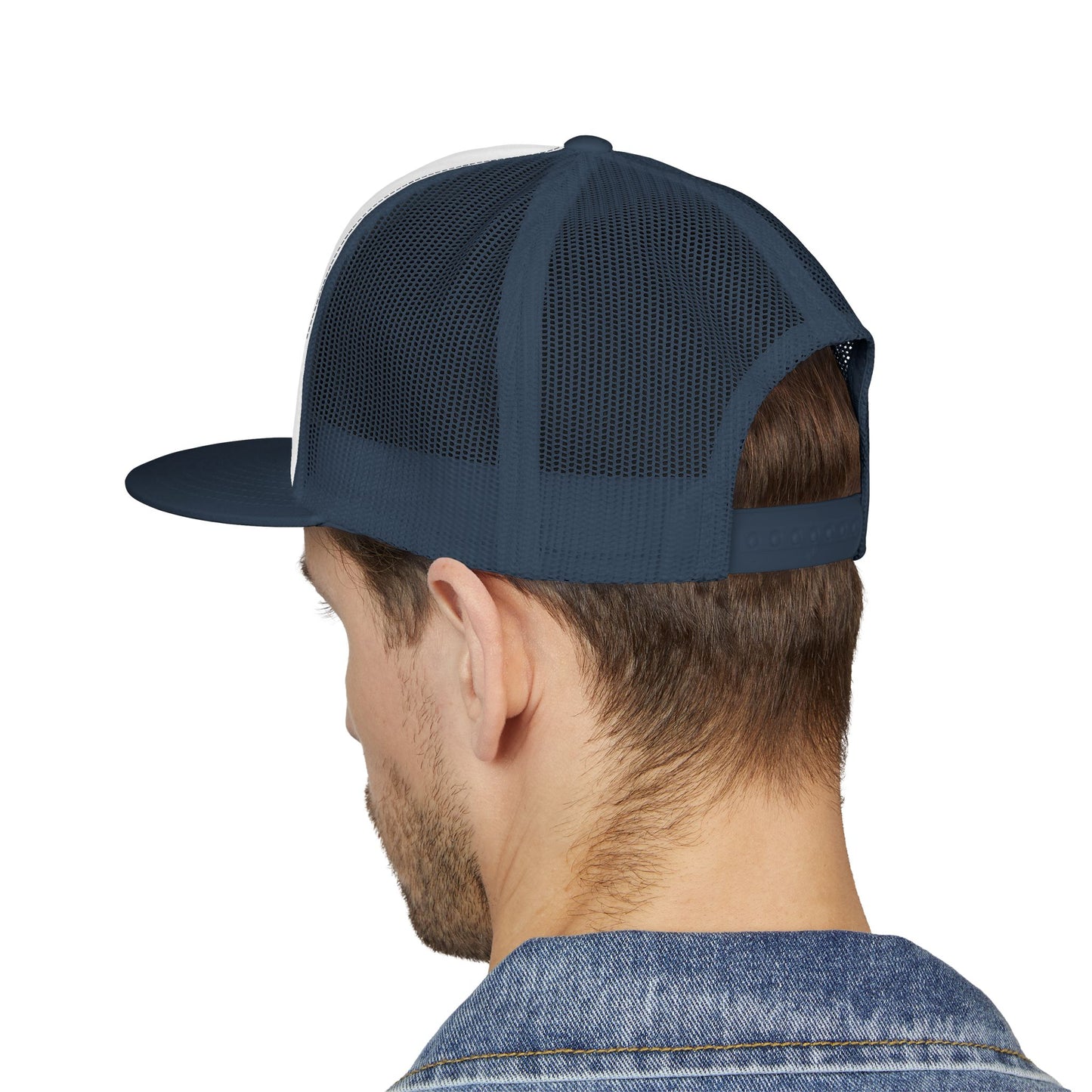 ILO Bold Red Block Trucker Cap
