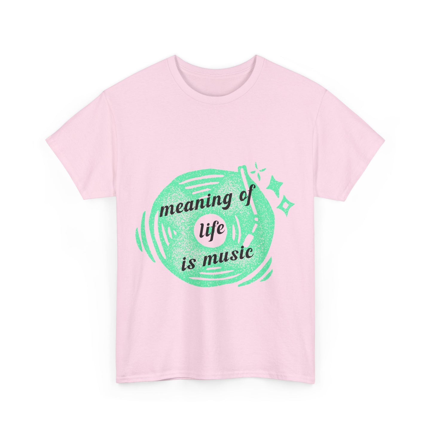 Vinyl Dreams Speak Unisex Heavy cotton tee