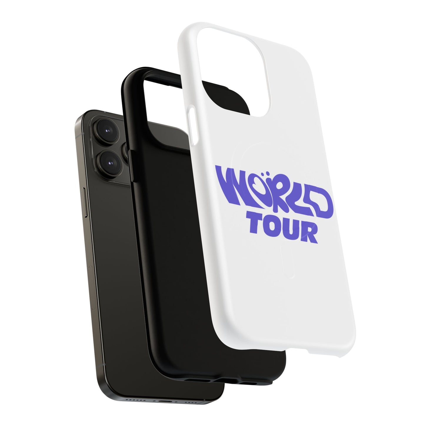 World Tour Bubble Letter Tough Magnetic phone case