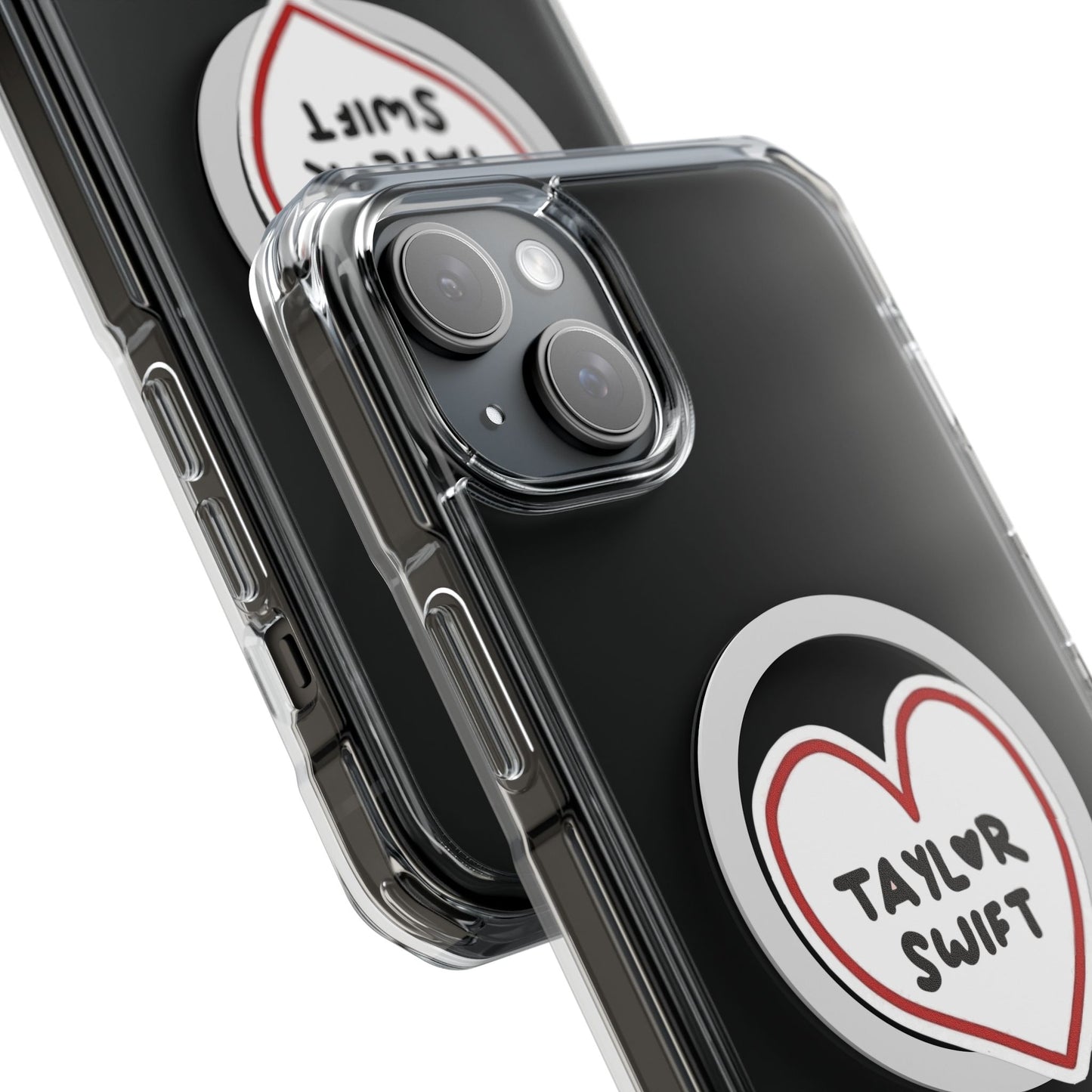Heartbeats & Midnights Magnetic clear Impact Case