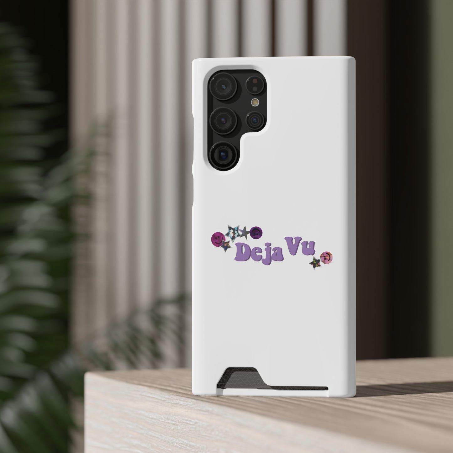 Phone Case + Card Holder For Samsung S21 to S22 – Olivia Rodrigo Deja Vu | Edition