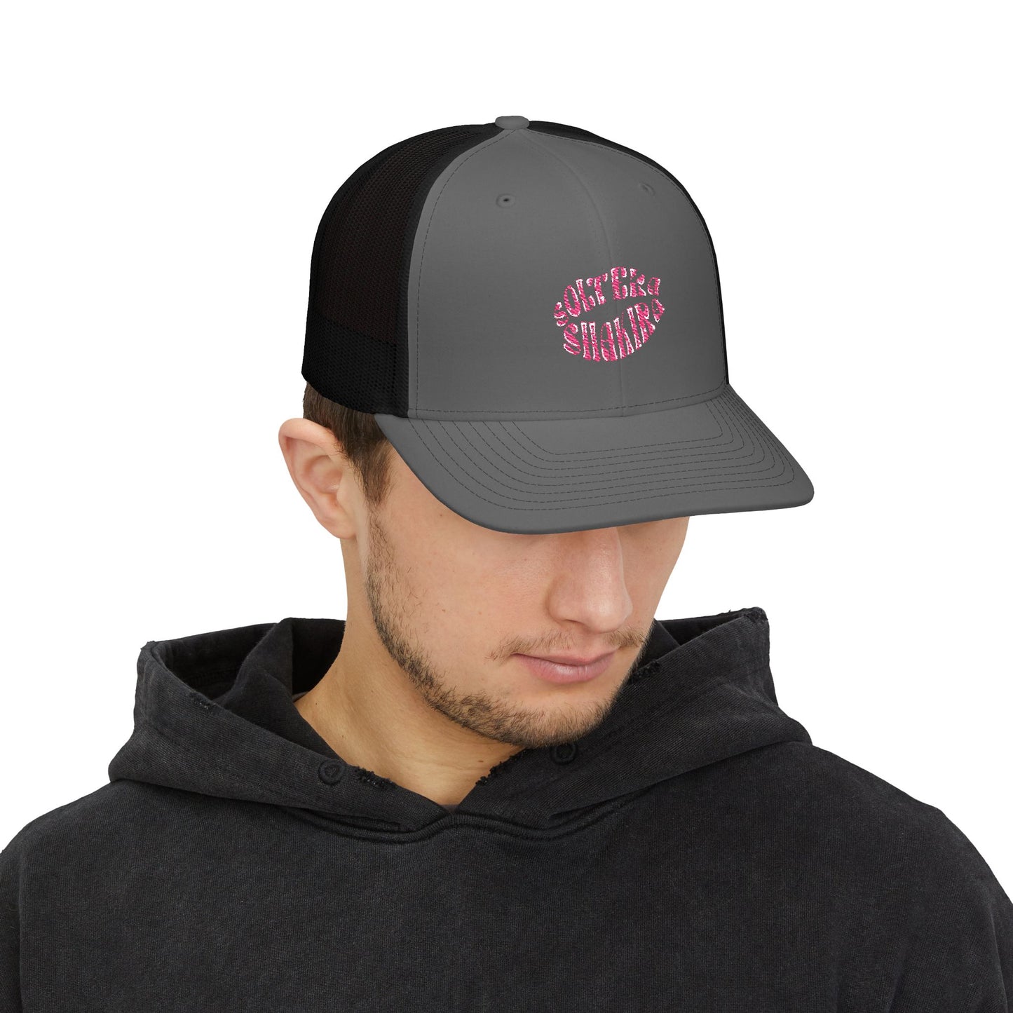 Solo Vibes Lips Snapback Trucker cap