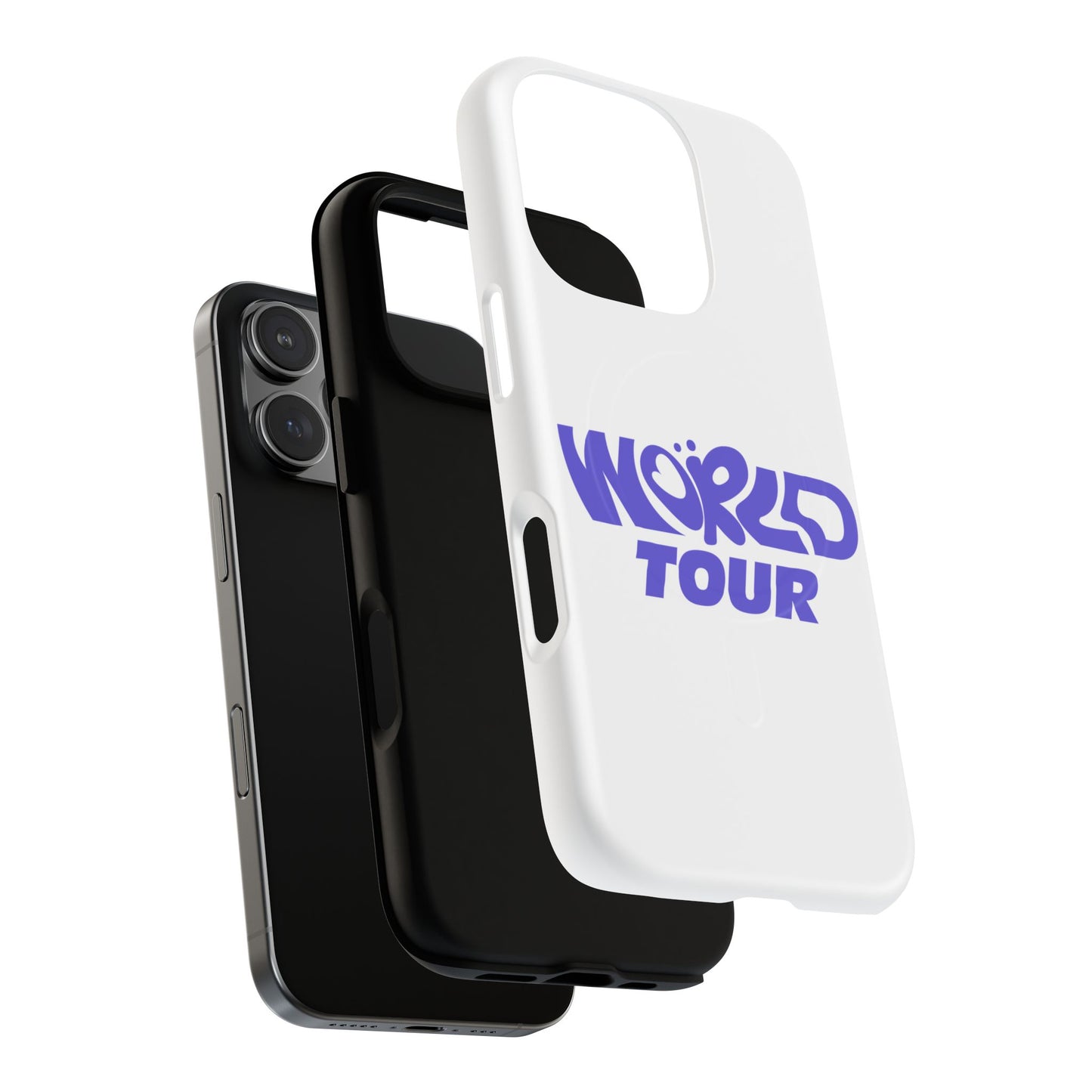World Tour Bubble Letter Tough Magnetic phone case