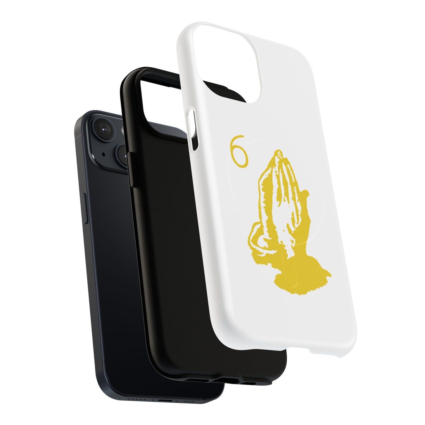 6 God Prayer Hands Tough Magnetic Cases