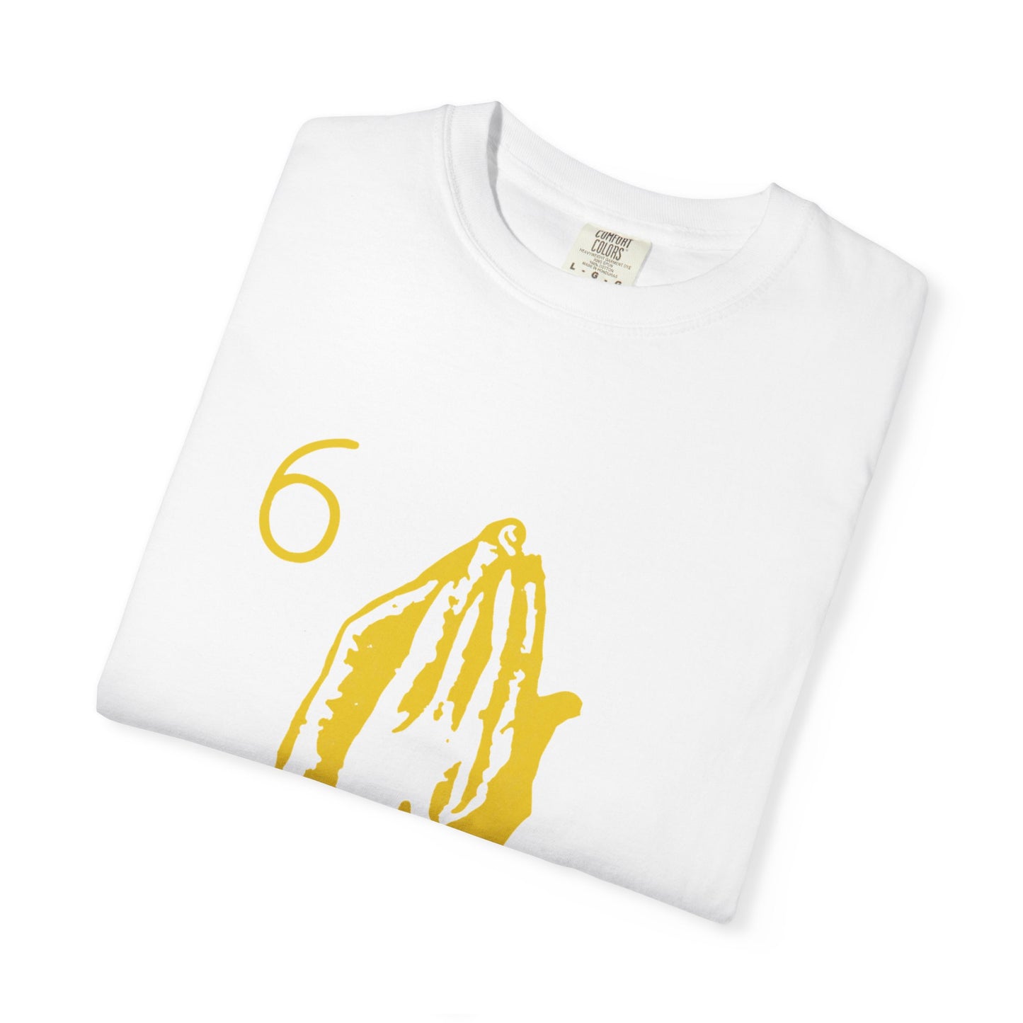 6 God Prayer Hands Dyed Tshirt