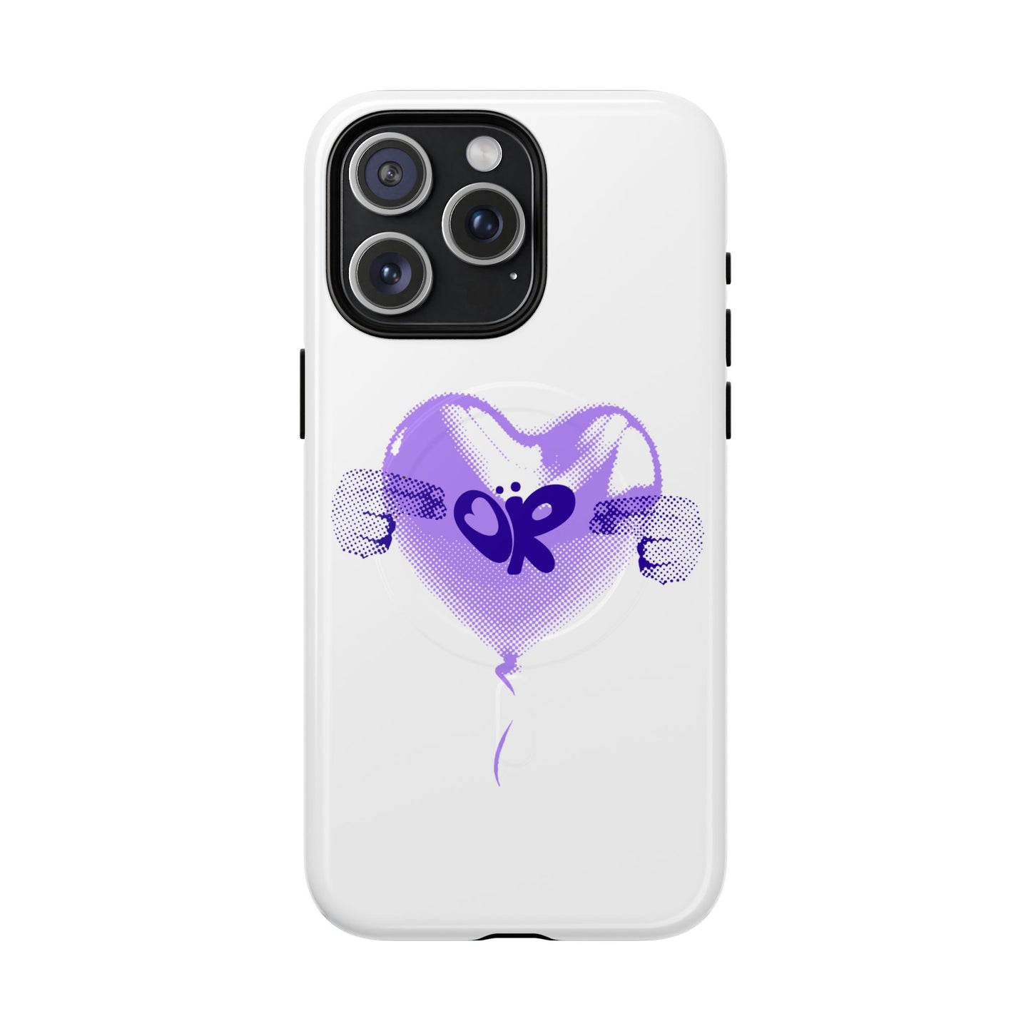 Heart Balloon OR Pop Art Tough Magnetic phone case