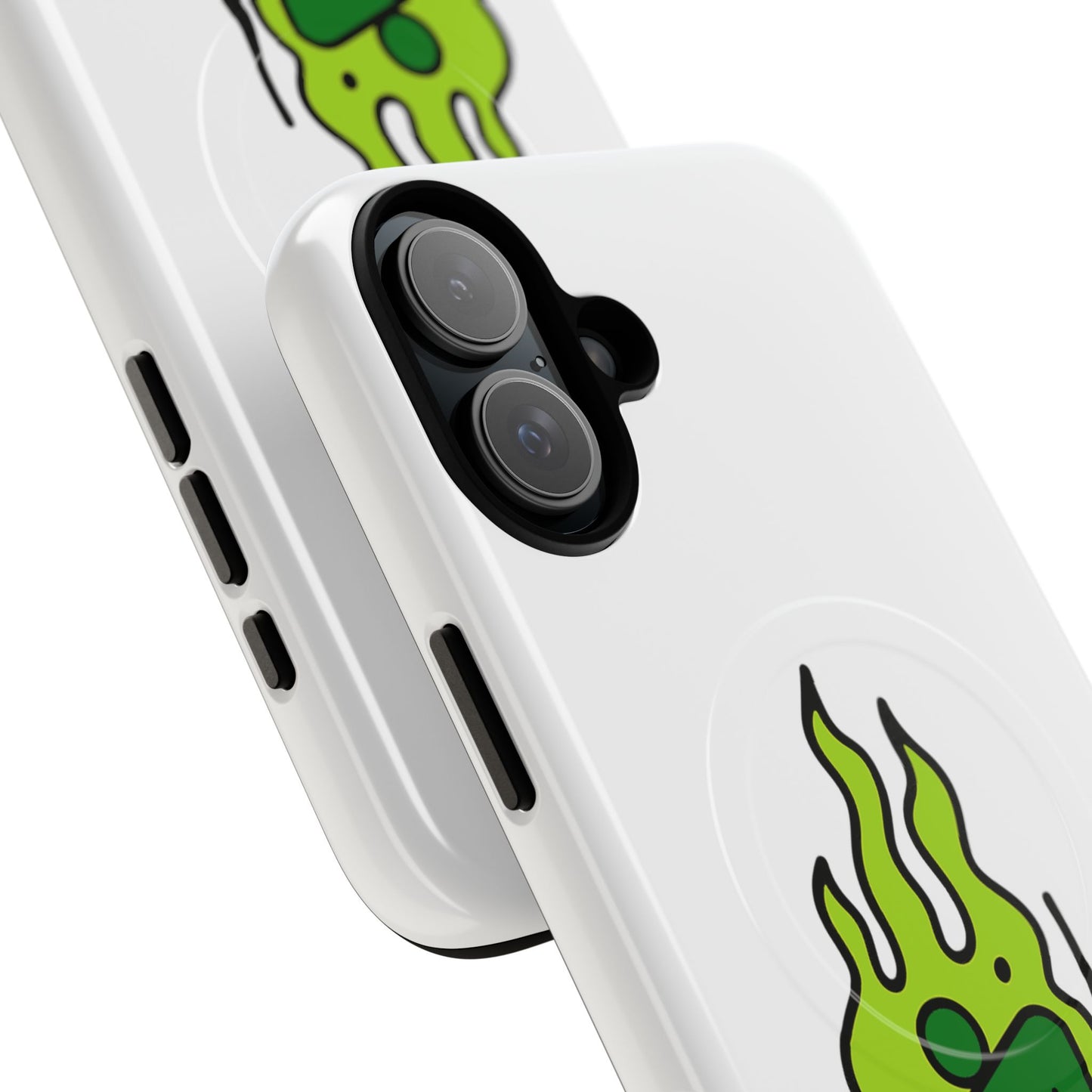 Green Flame Icon Tough Magnetic Case