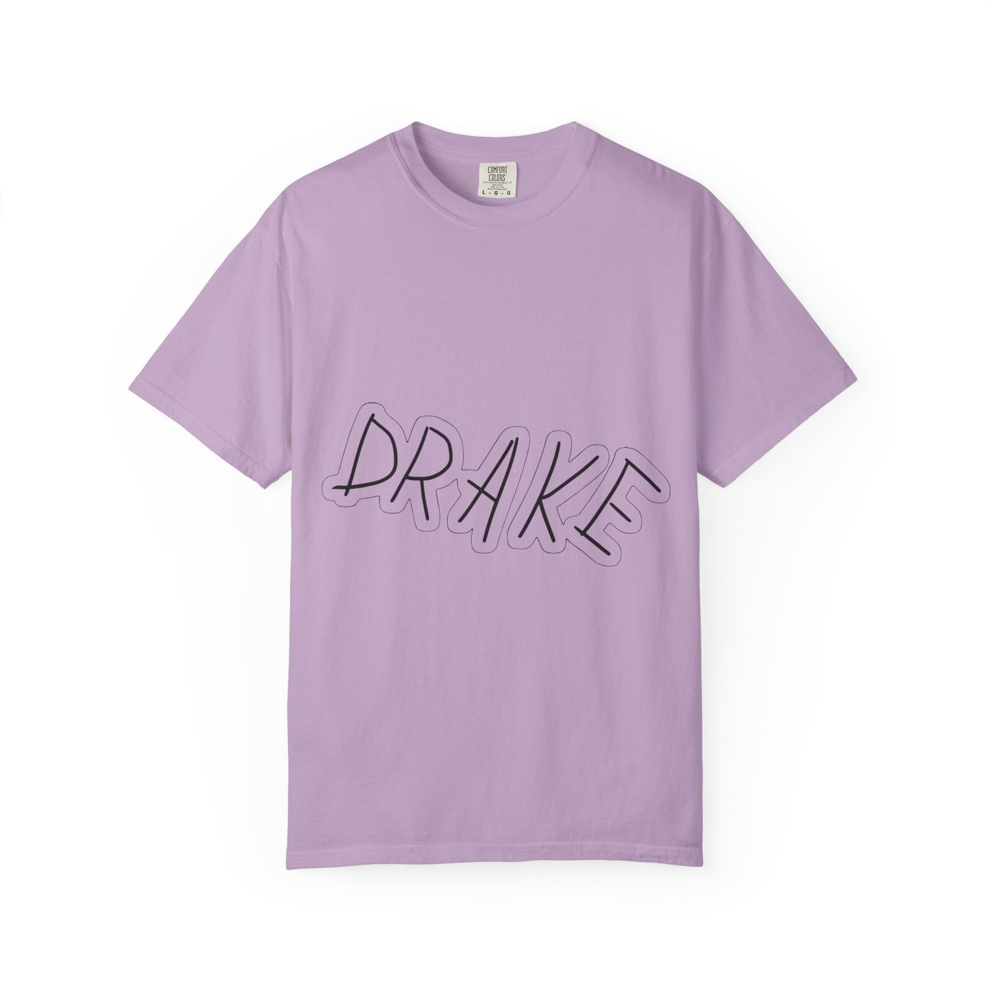 Dra-ke Graffiti Script Dyed Tshirt