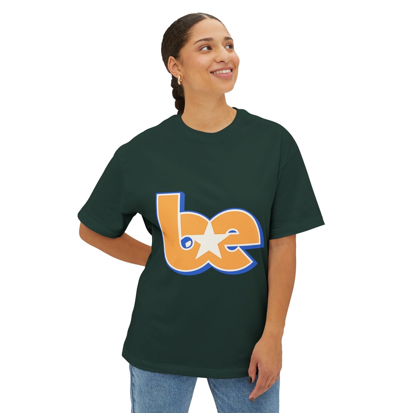 BE Star Retro Unisex Oversized Tee