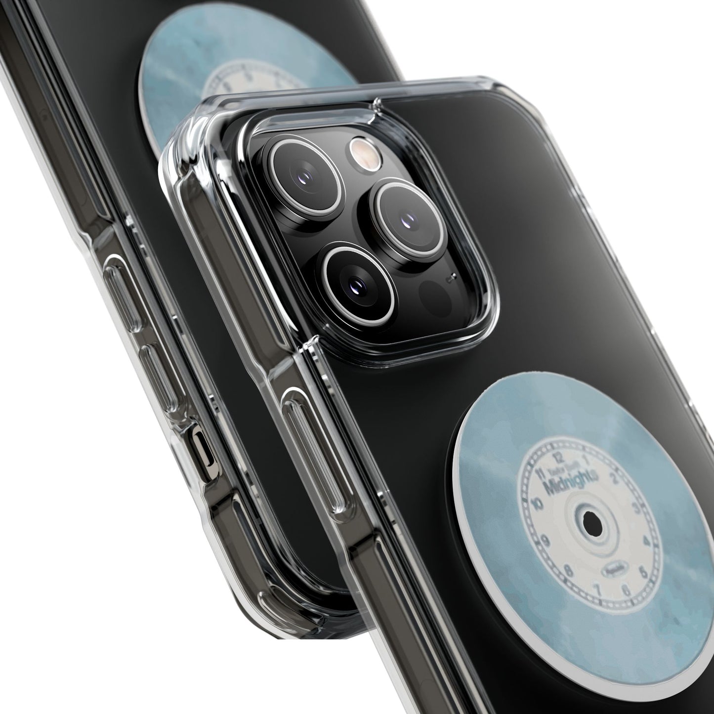 Midnight Vinyl Vibes Magnetic clear Impact Case