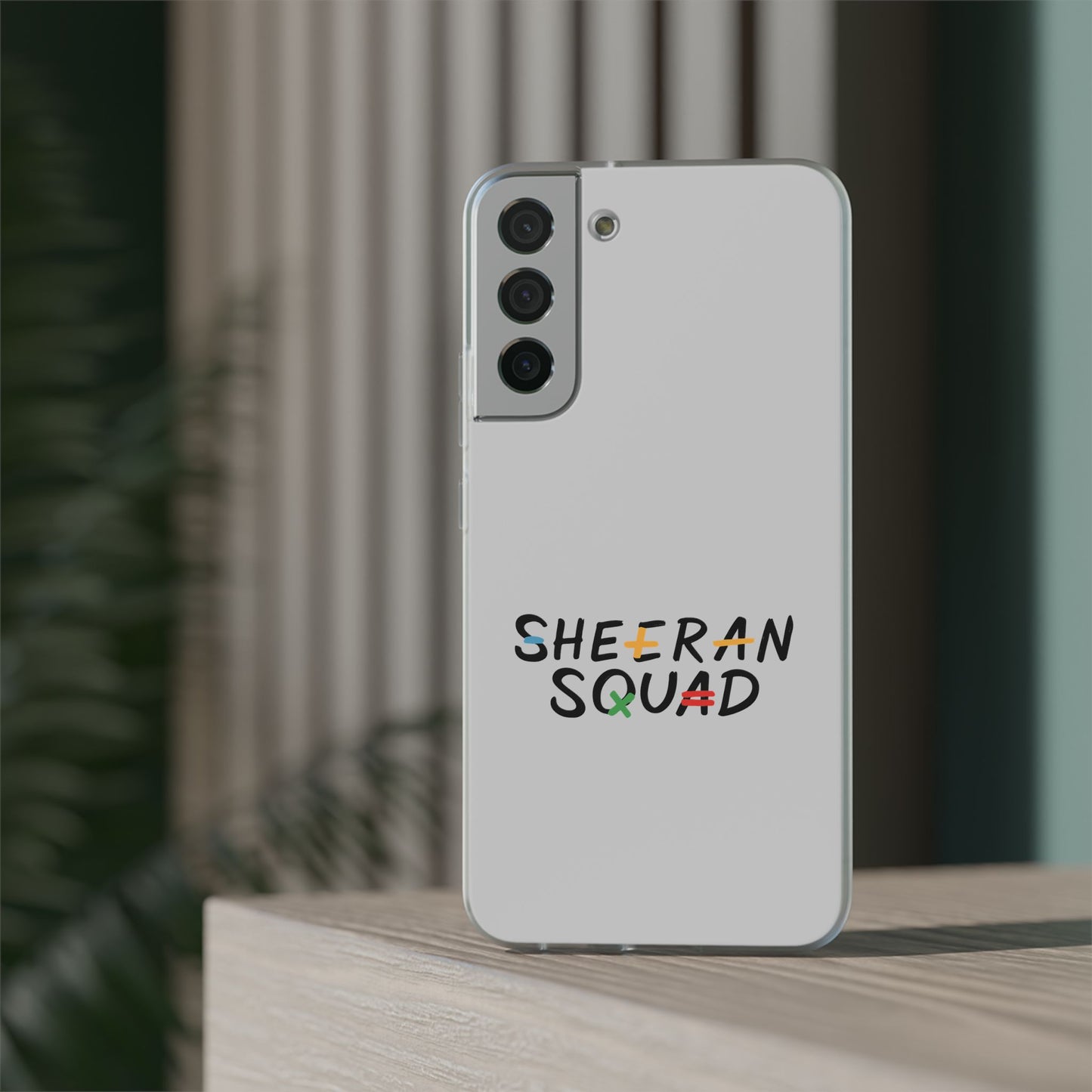 Ed Sheeran Squad Flexi Case for Samsung S10–S25 | SnazzyMerch