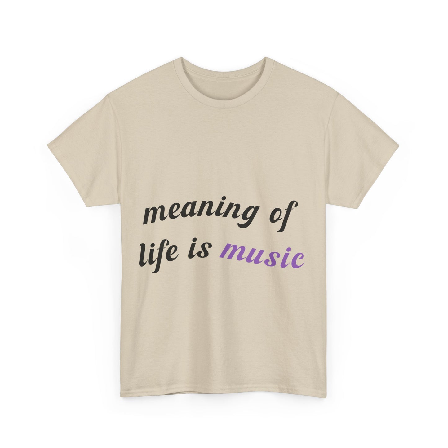 Feel the Music Vibe Unisex Heavy cotton tee