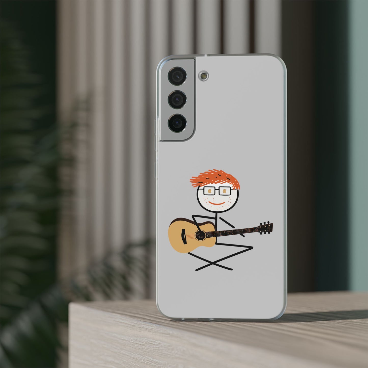 Ed Sheeran Flexi Phone Case for Samsung S10–S25 | SnazzyMerch