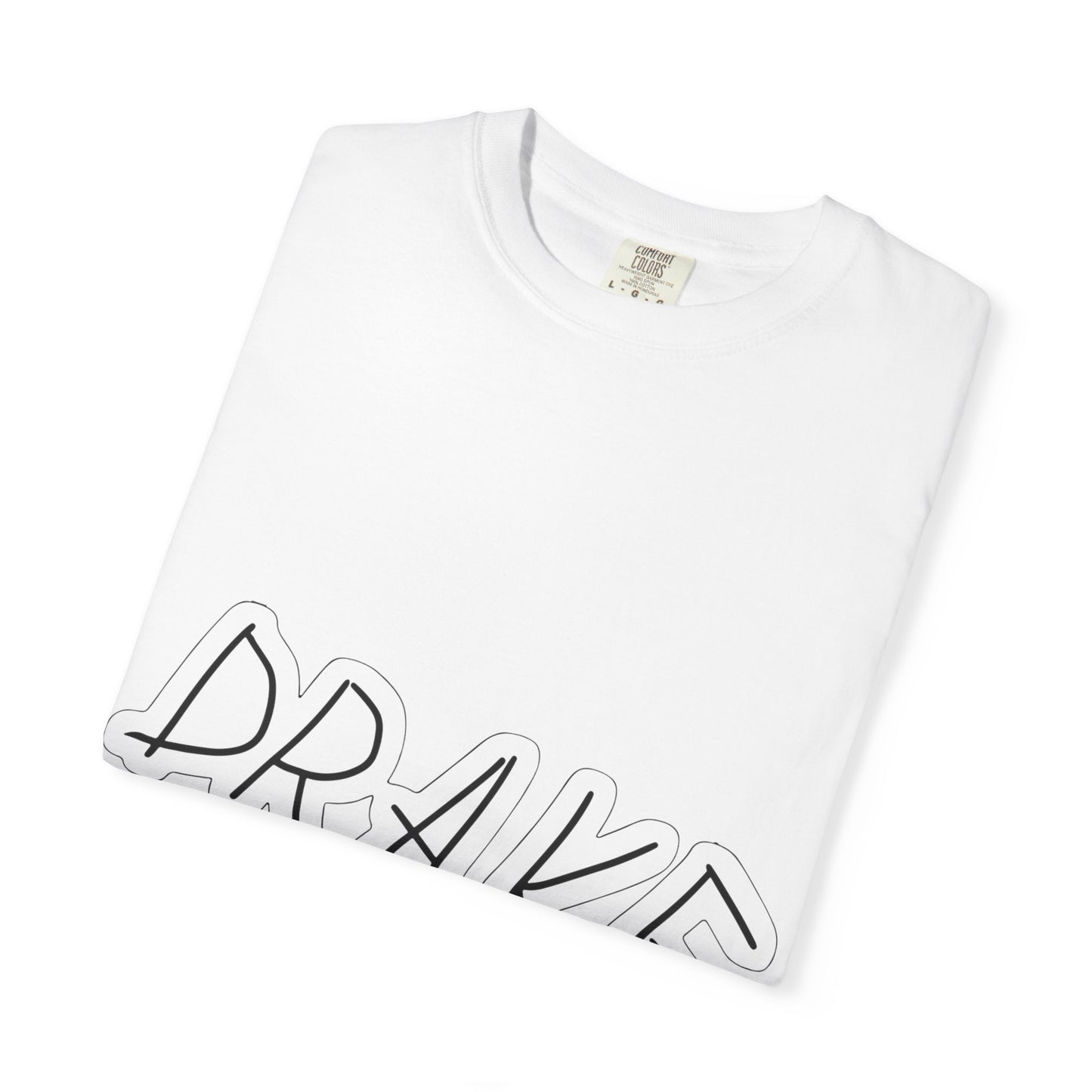 Dra-ke Graffiti Script Dyed Tshirt