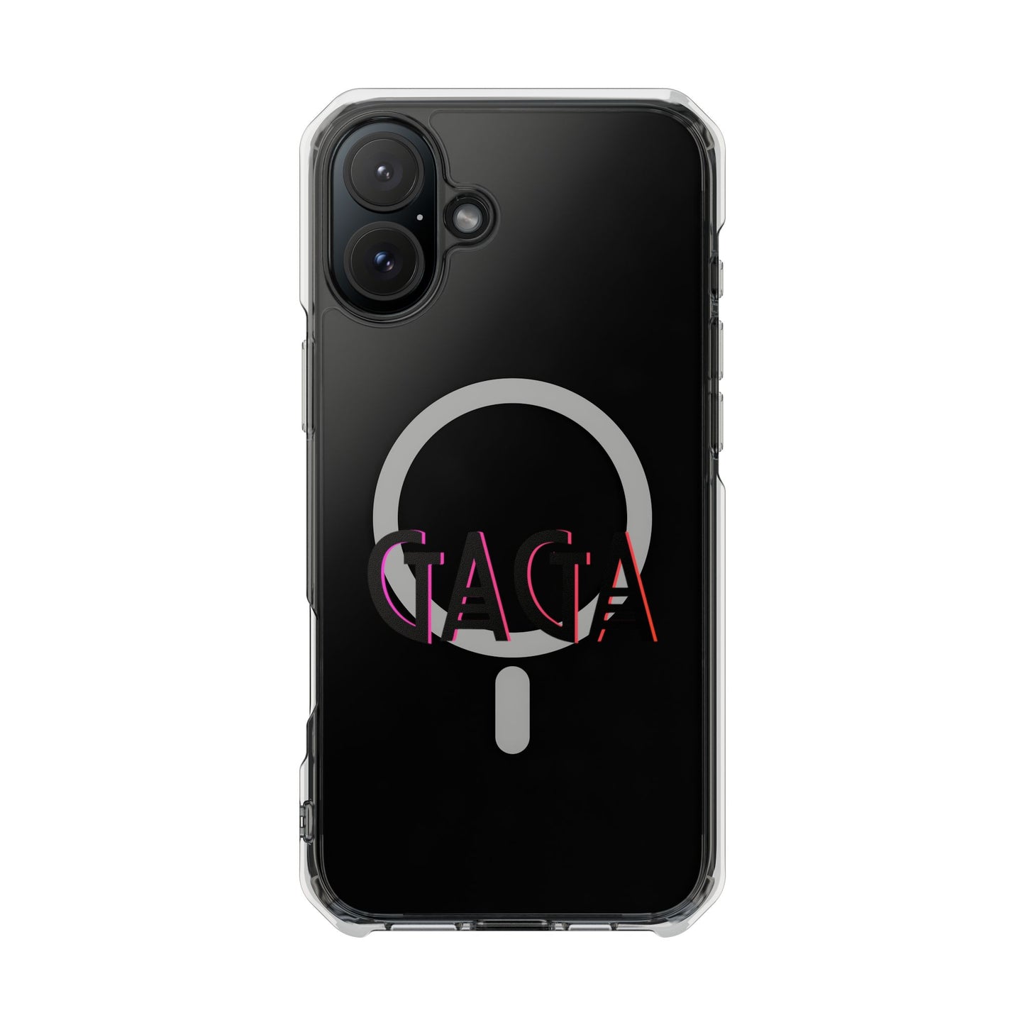 Electric Neon Magnetic clear case