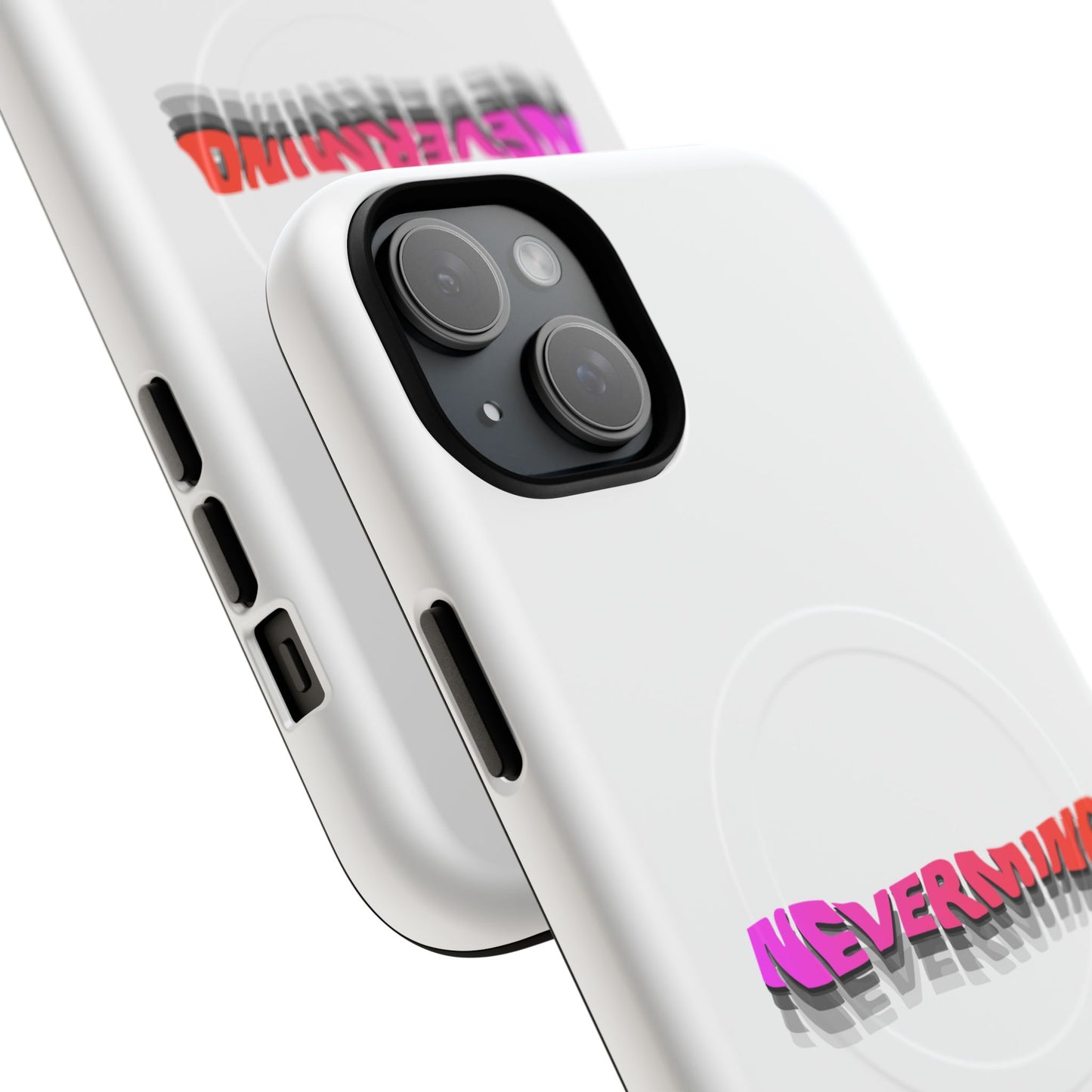 Wavy Groovy Typography Tough Magnetic Case
