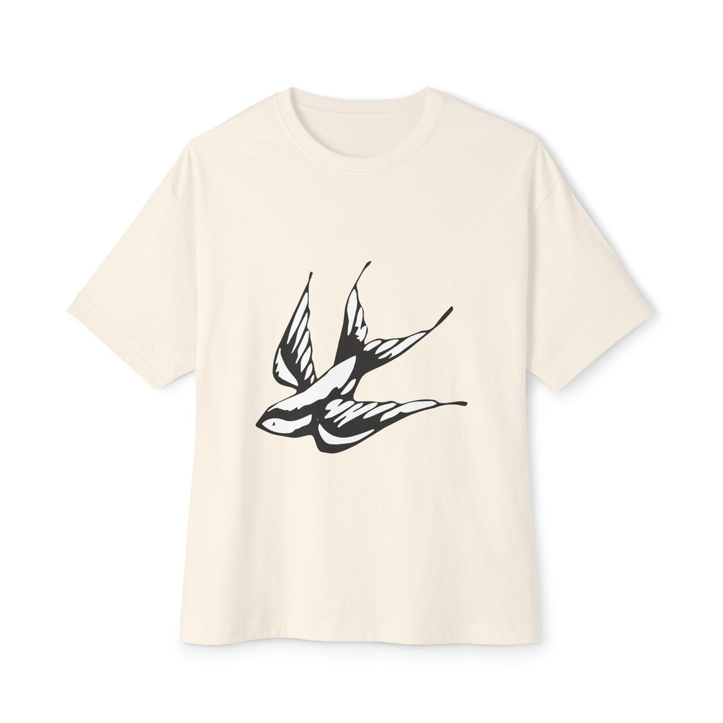 Flight Marked Unisex Oversized Boxy Tee