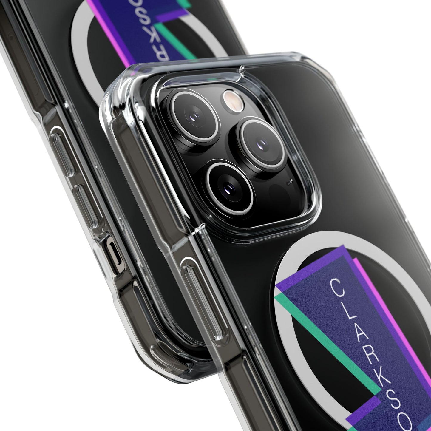 Neon Bolt Energy Magnetic clear Impact Case
