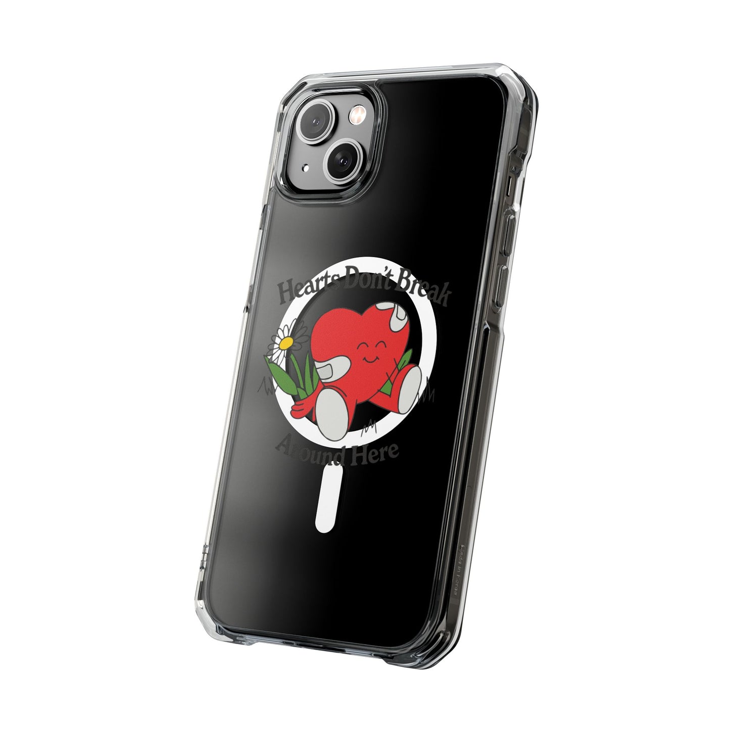 Abstract Guitar Sketch Magnetic Clear Impact Case