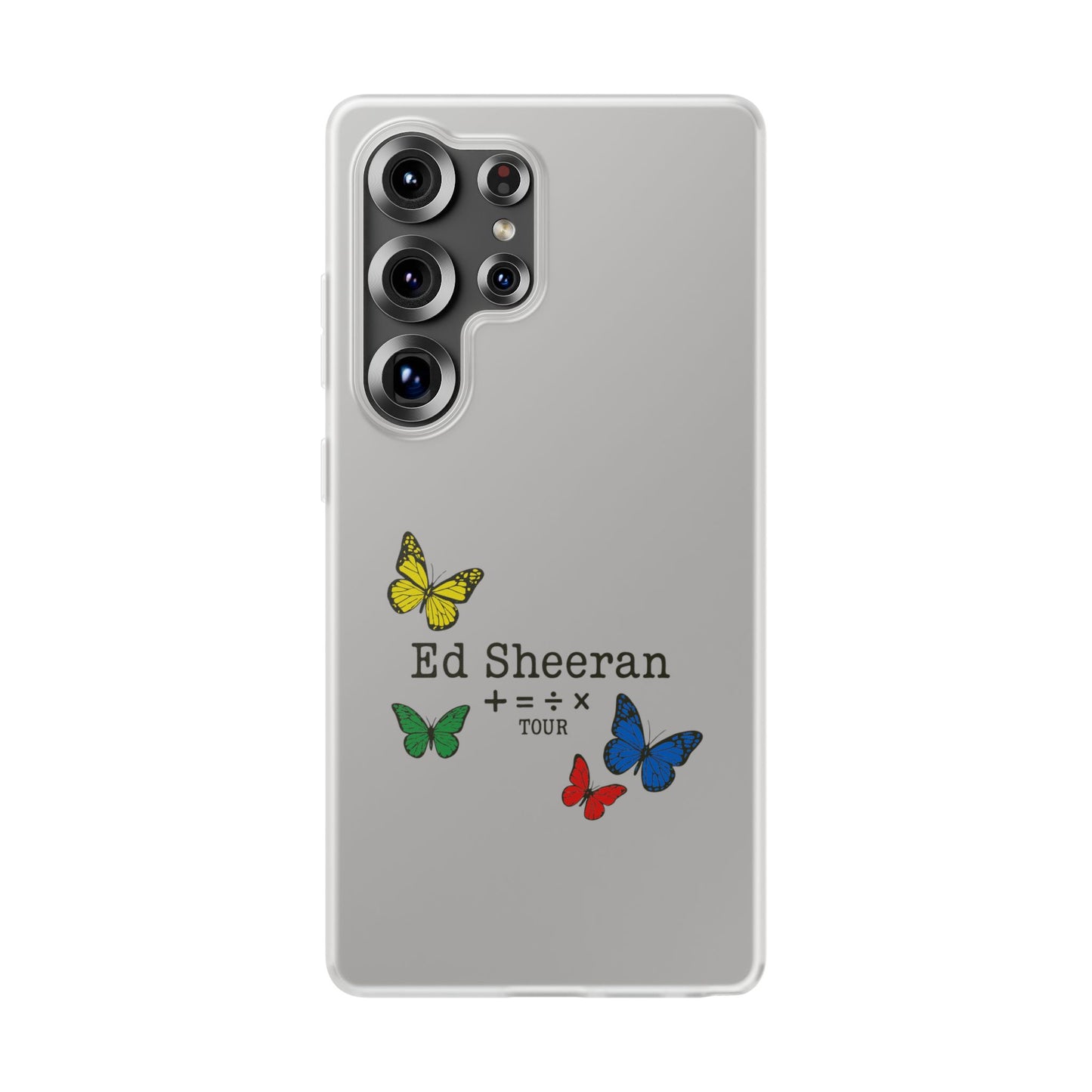 Ed Sheeran Butterfly Flexi Case | Samsung S10–S25