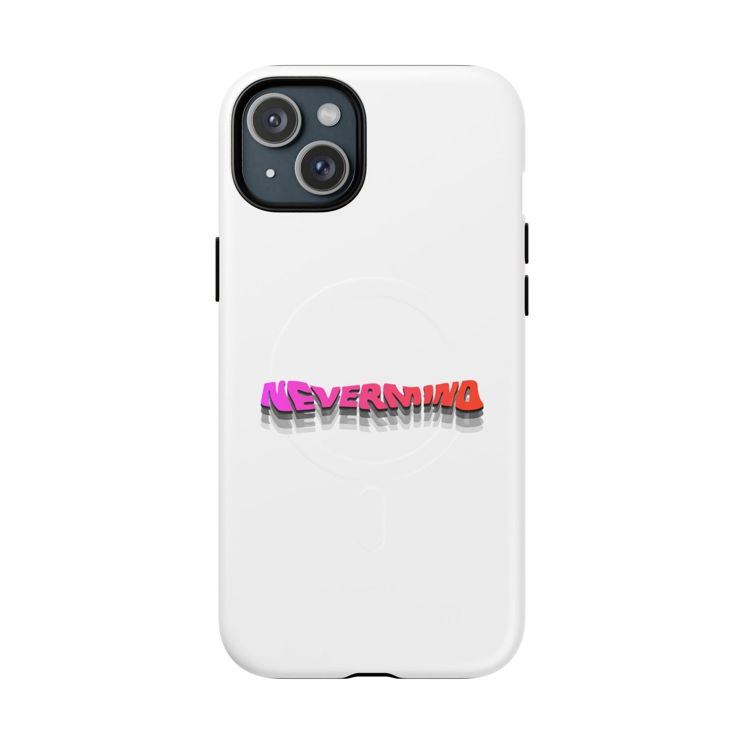 Wavy Groovy Typography Tough Magnetic Case