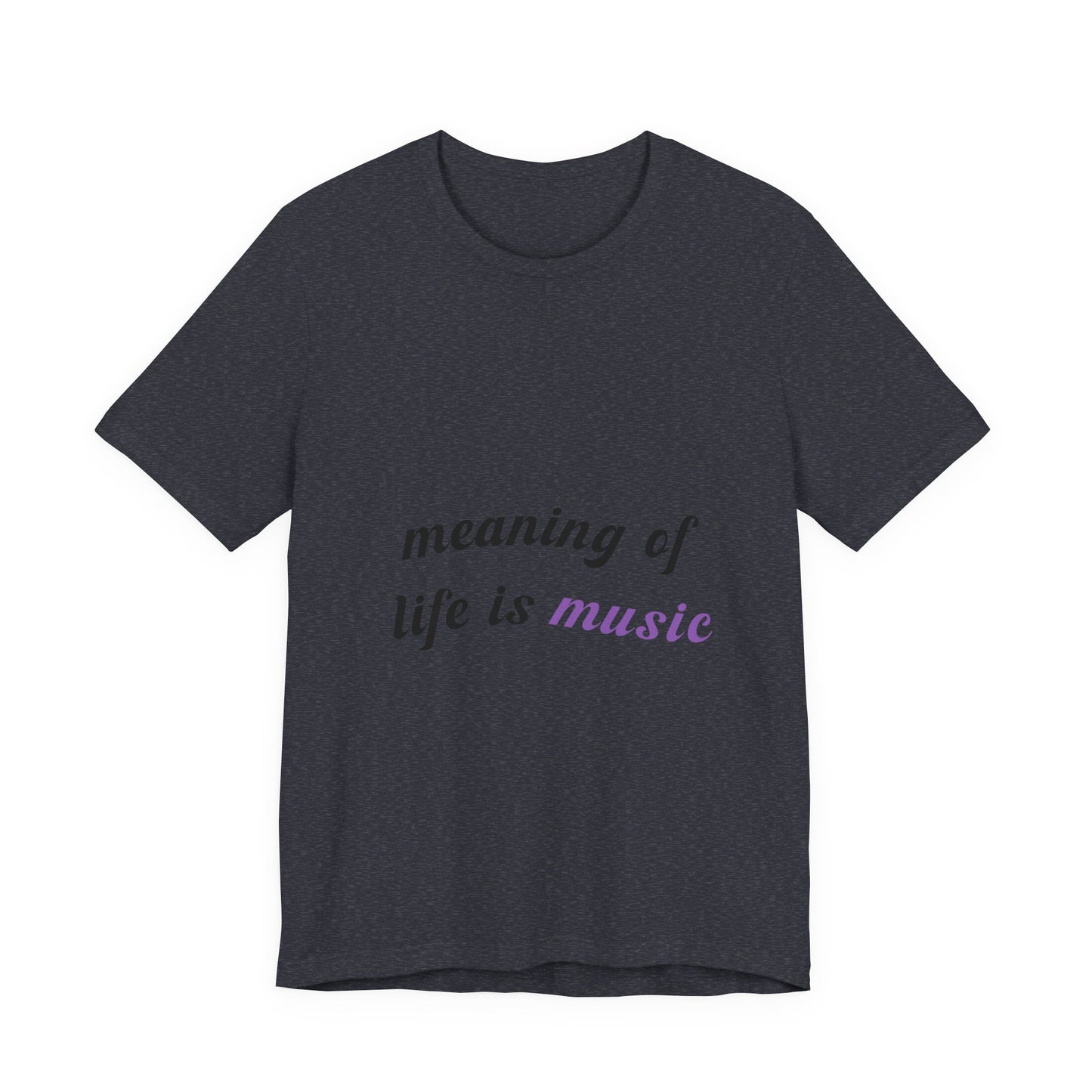Feel the Music Vibe Unisex Jersey short sleeve tee