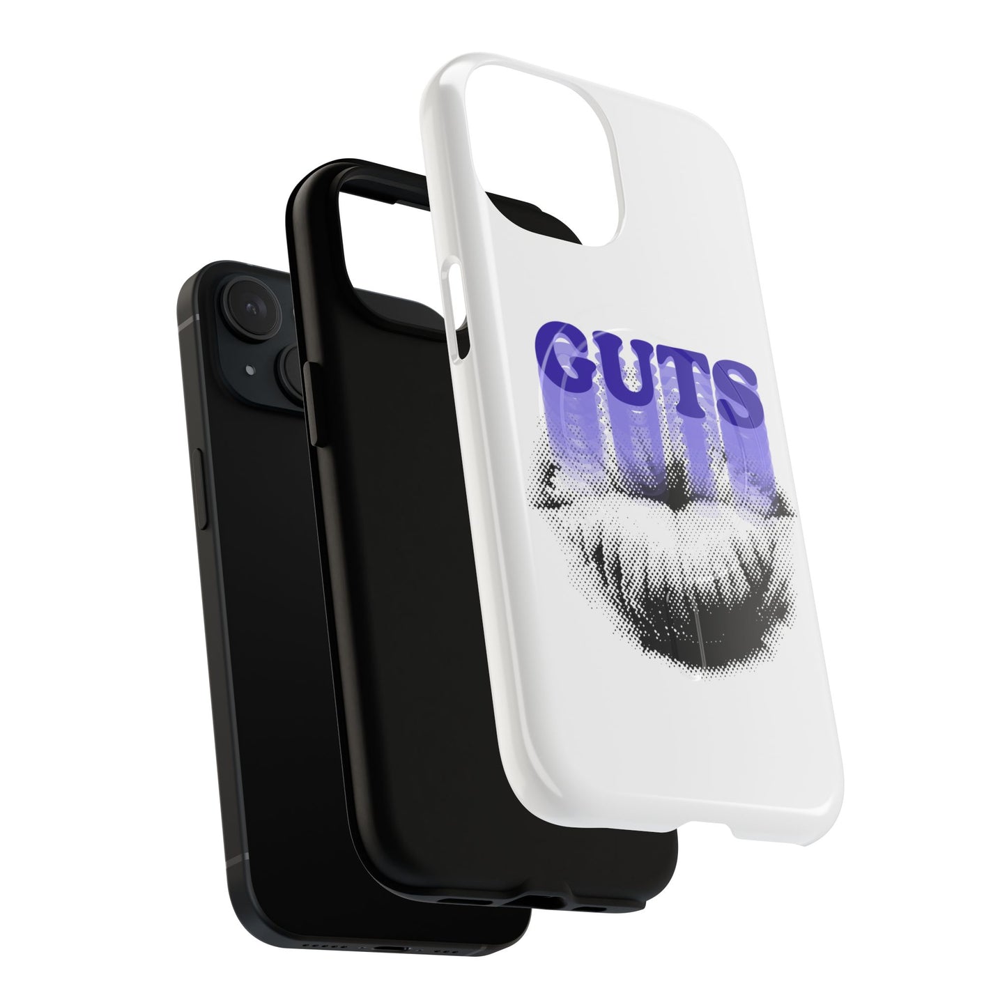 Guts Drip Effect Halftone Tough Magnetic phone case