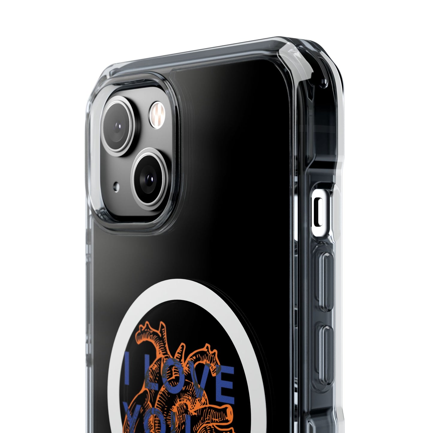 All My Heart Anatomical Art Magnetic Clear Impact case