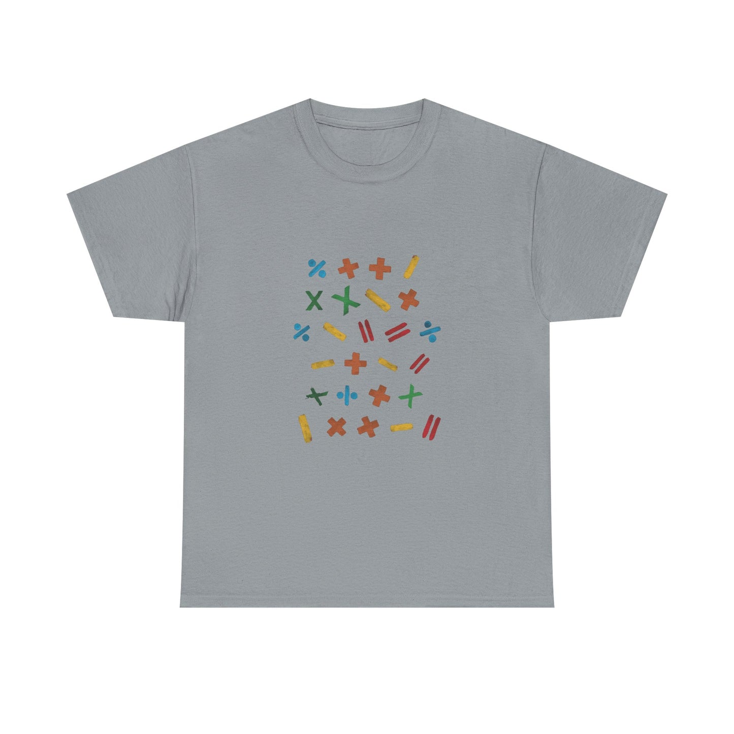 Minimalist Paw Print Unisex Heavy Cotton Tee