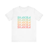 Retro Pop Lines Unisex jersey short sleeve tee