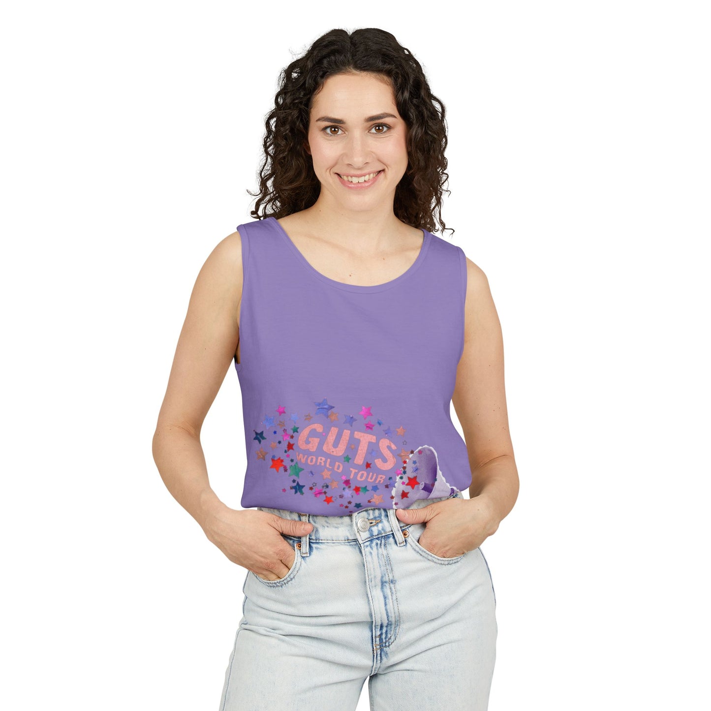 Guts World Tour Megaphone-Dyed Tank Top