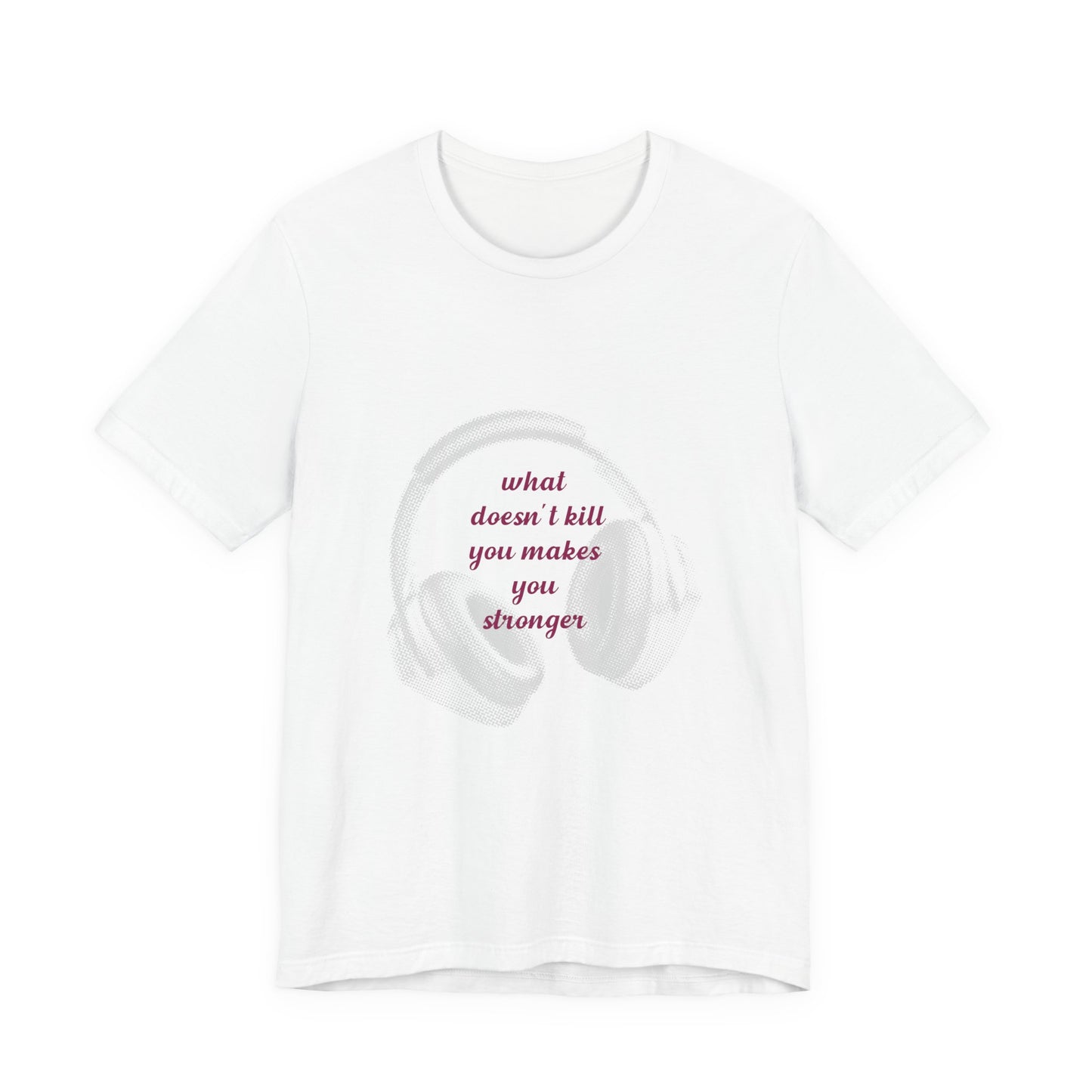 Stronger Soundwaves Unisex Jersey short sleeve tee