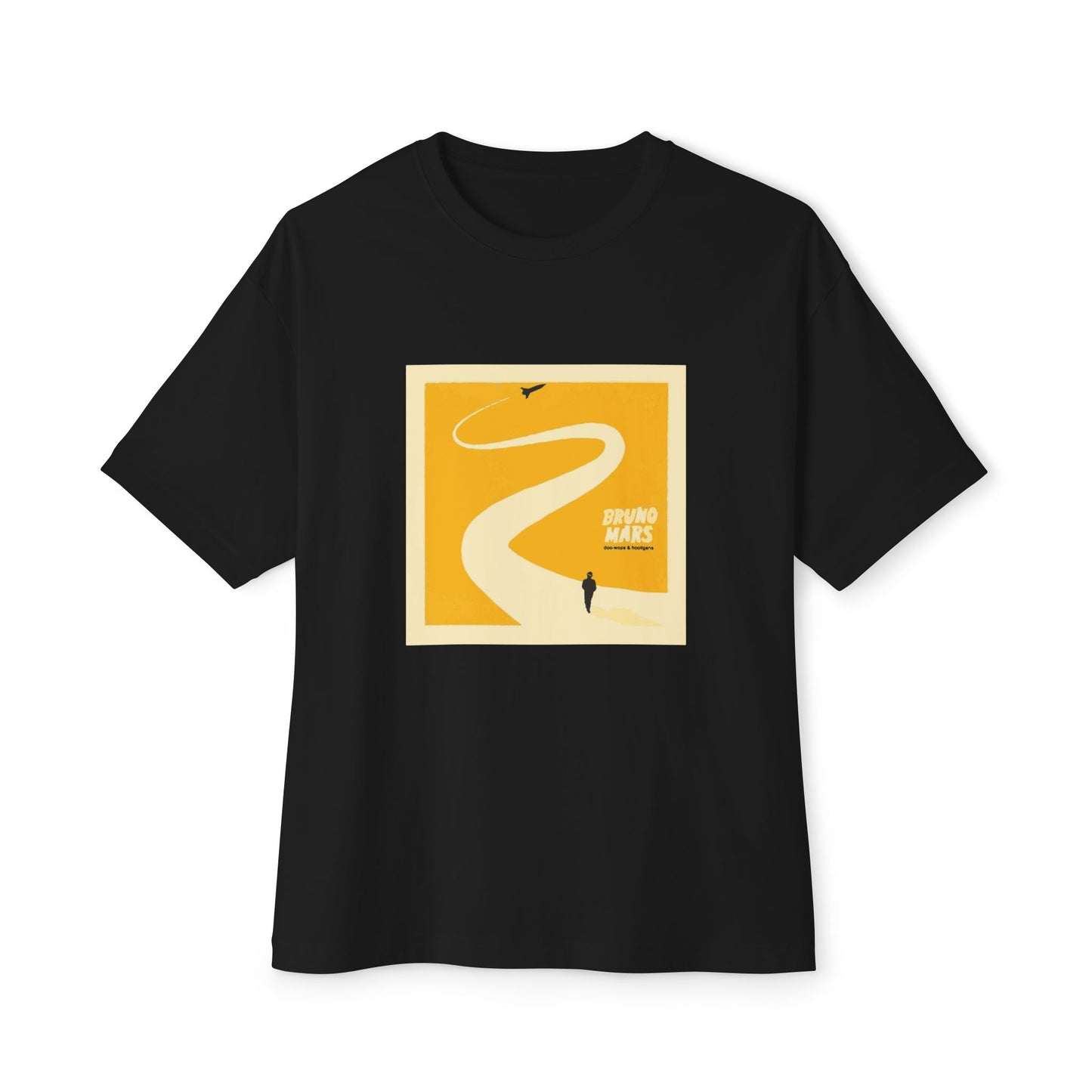 Sunset Trail Vibes Unisex Oversized Boxy Tee