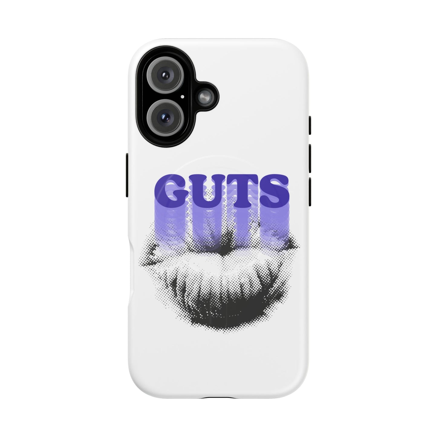 Guts Drip Effect Halftone Tough Magnetic phone case