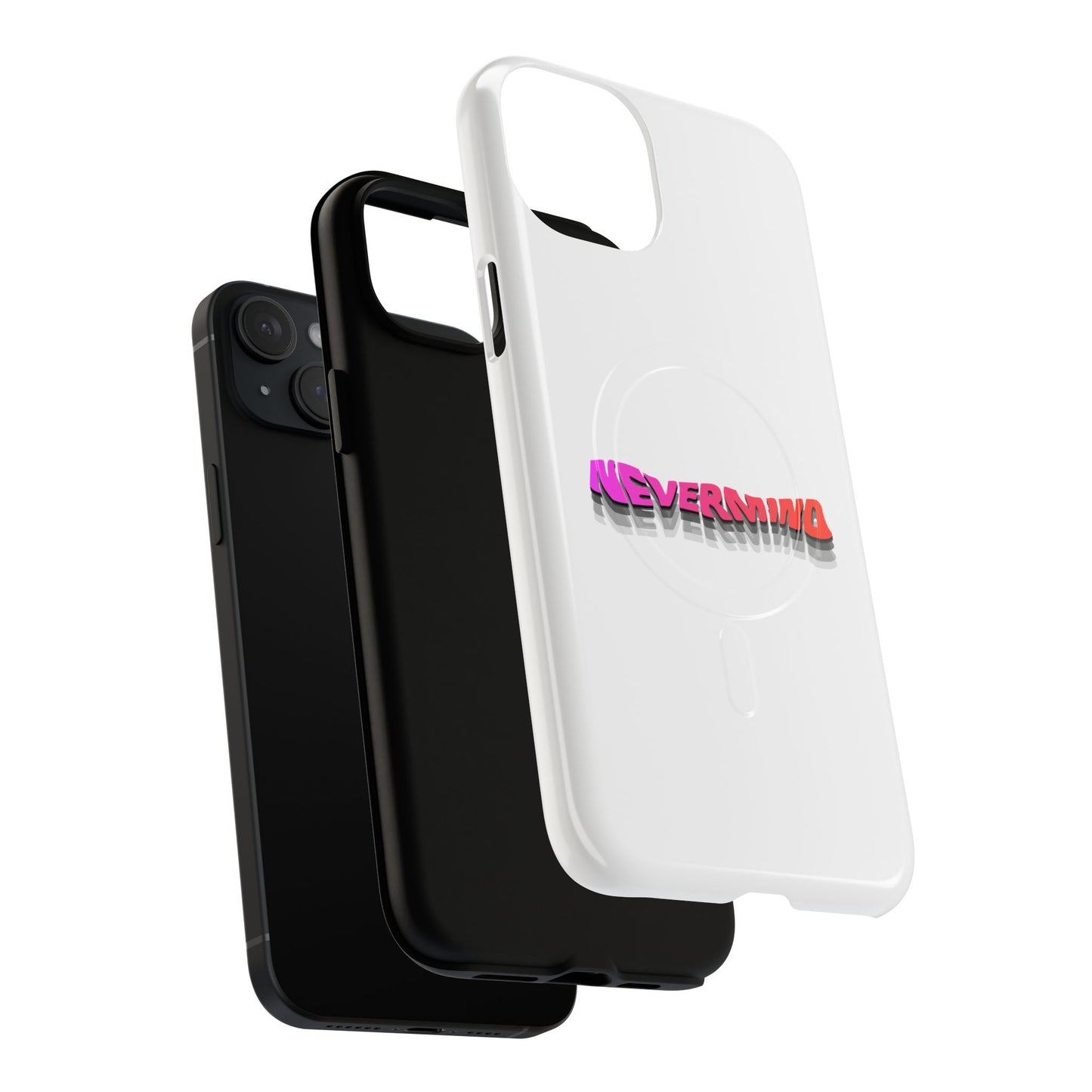 Wavy Groovy Typography Tough Magnetic Case