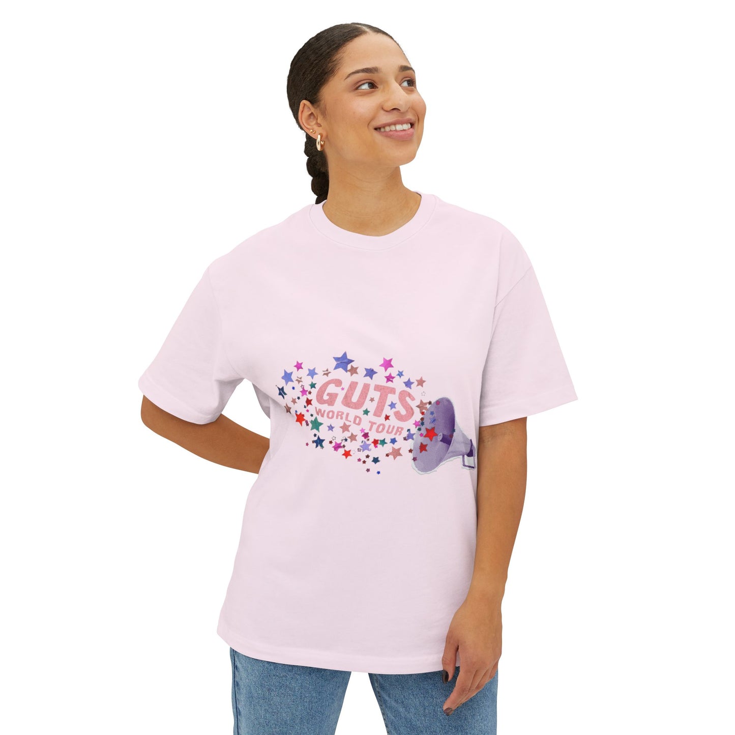 Guts World Tour Megaphone-Oversized Tee