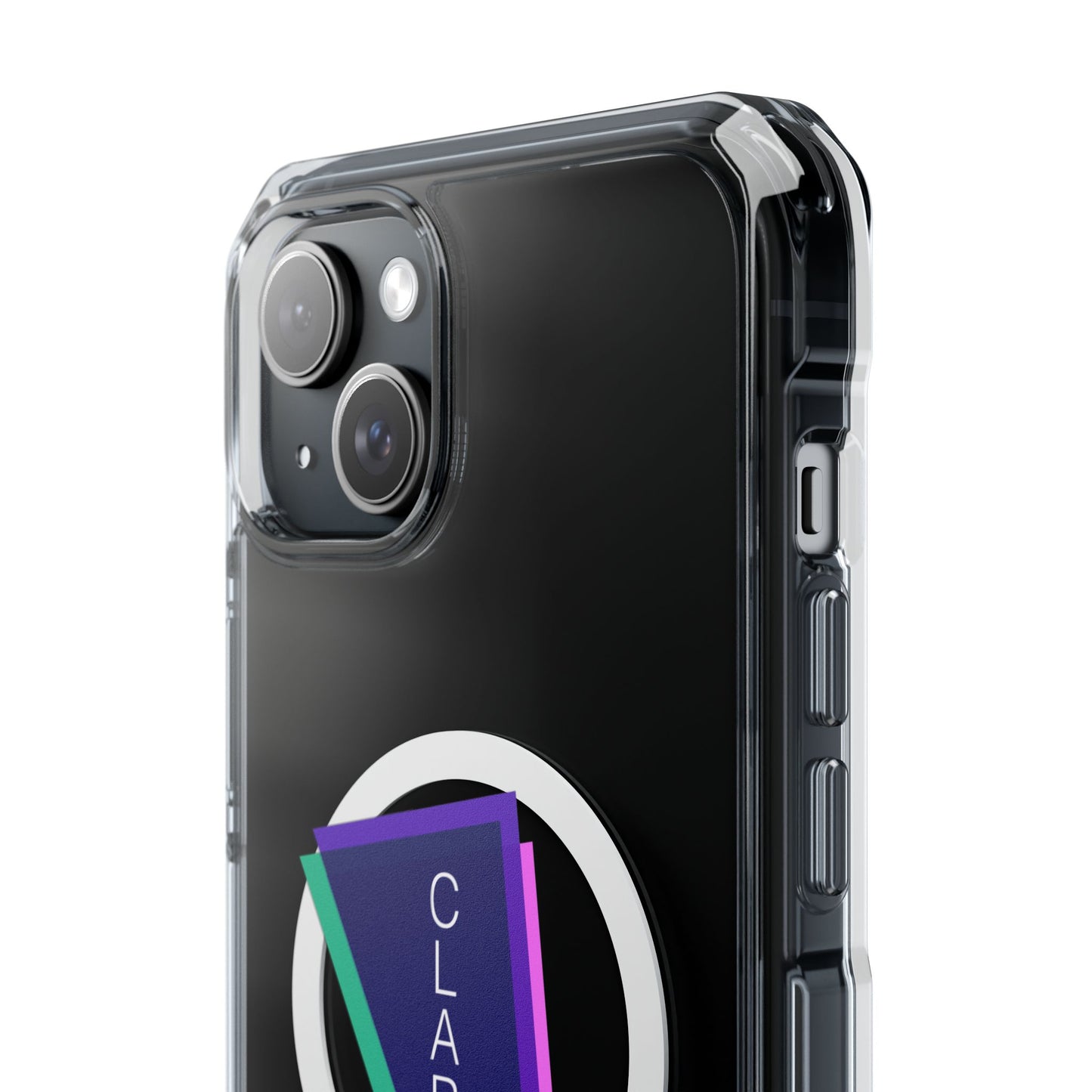 Neon Bolt Energy Magnetic clear Impact Case