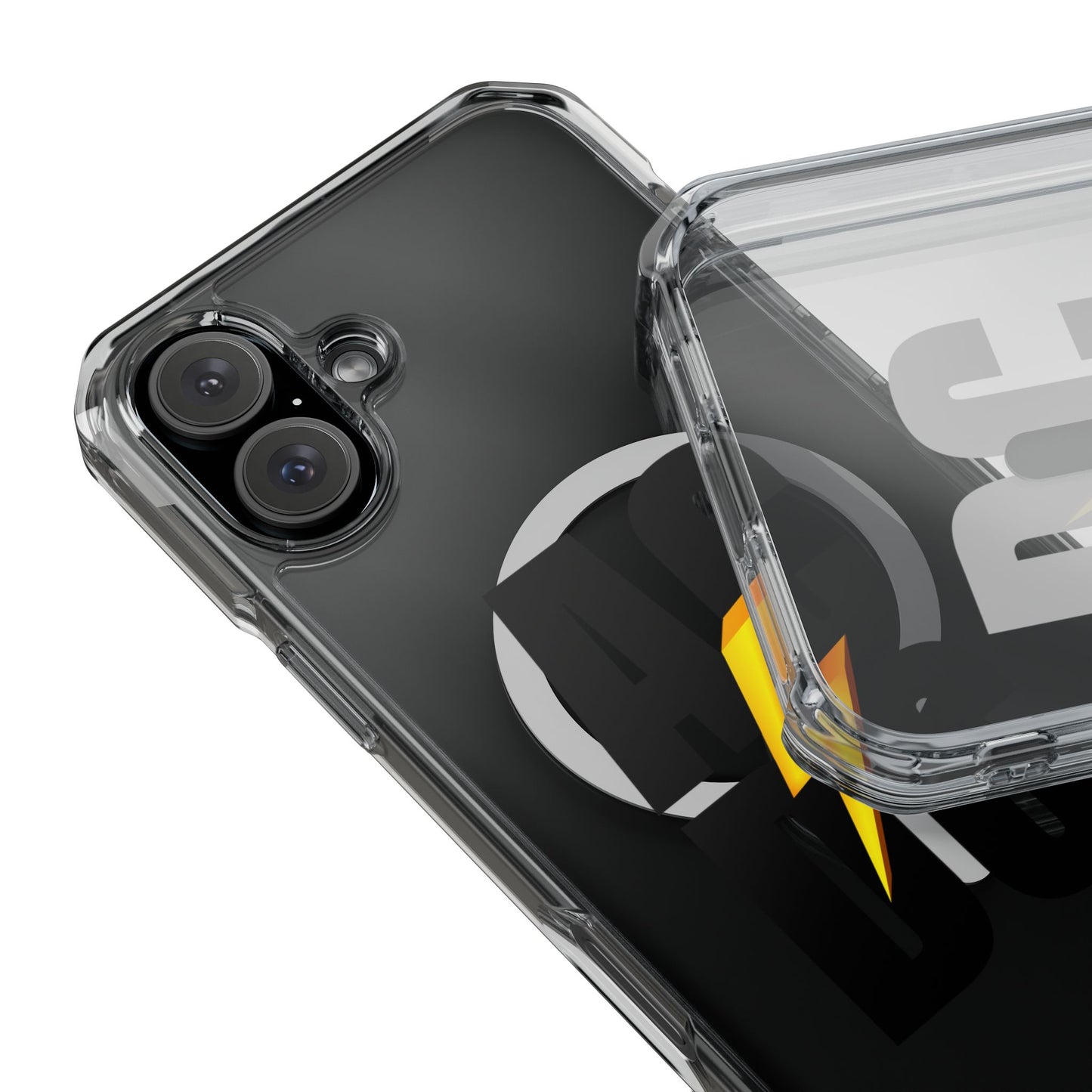 Devil Mood Graphic Magnetic Clear Impact case