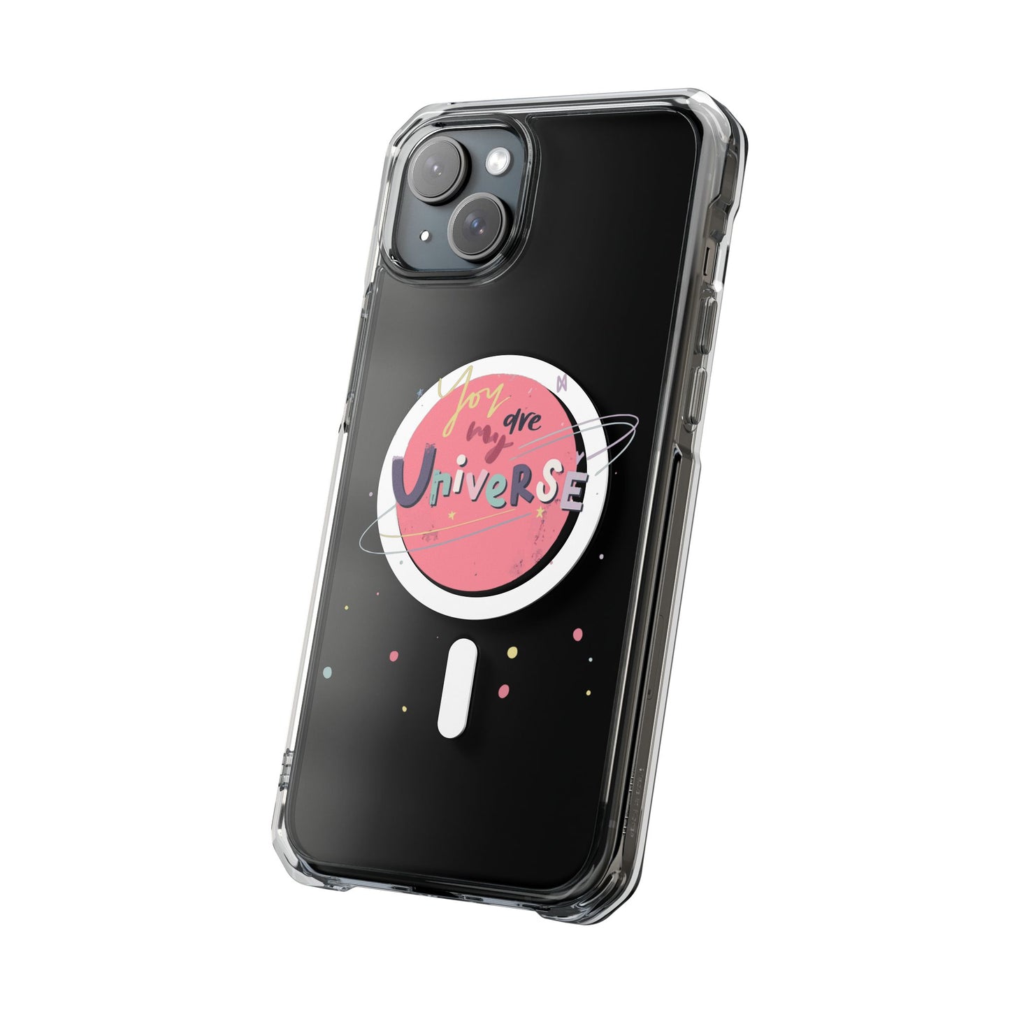 Pastel Planet & Universe Magnetic Clear Impact case