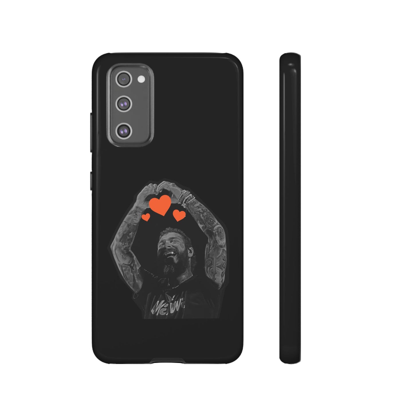 Tough Samsung Case (S20–S25) – Post Malone Heartfelt Wishes