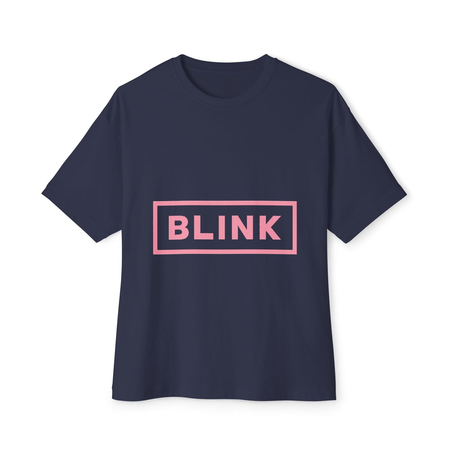 Minimal BLINK Logo – Oversized Boxy Tee