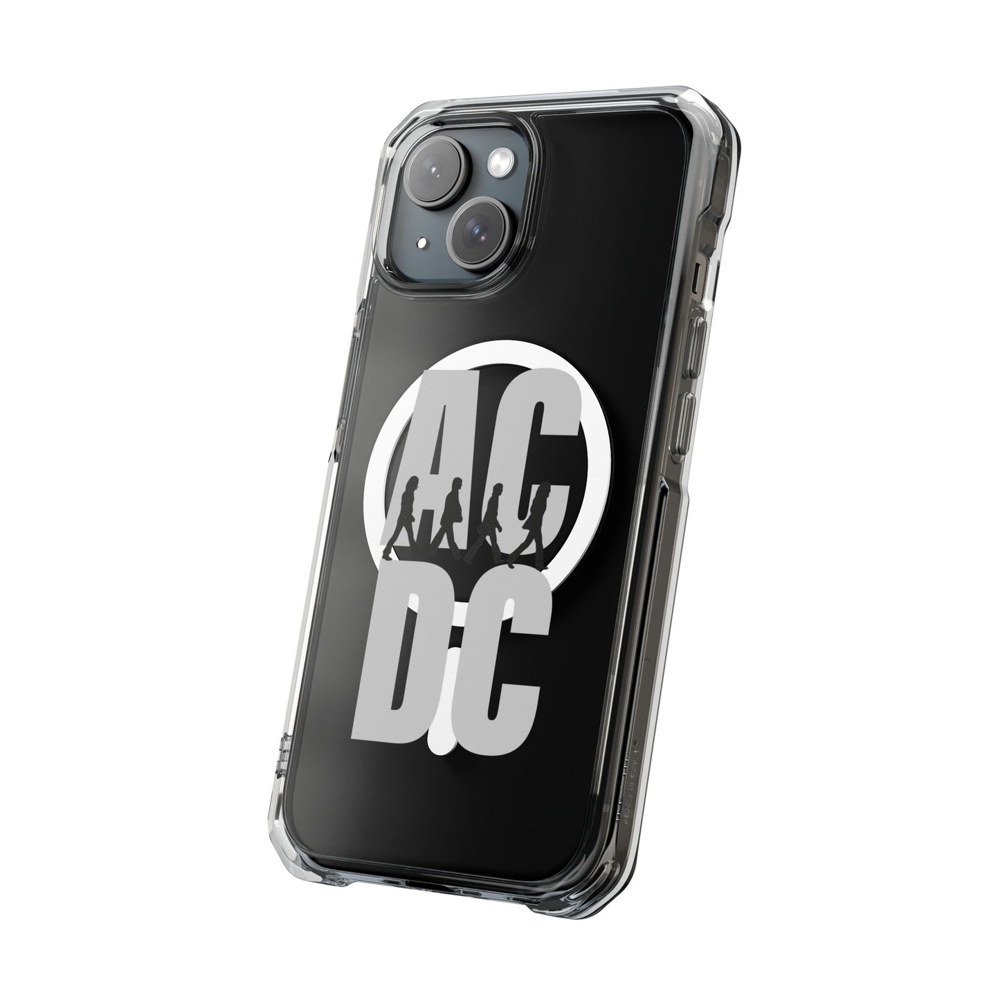 Retro Walk Rock Magnetic Clear Impact case