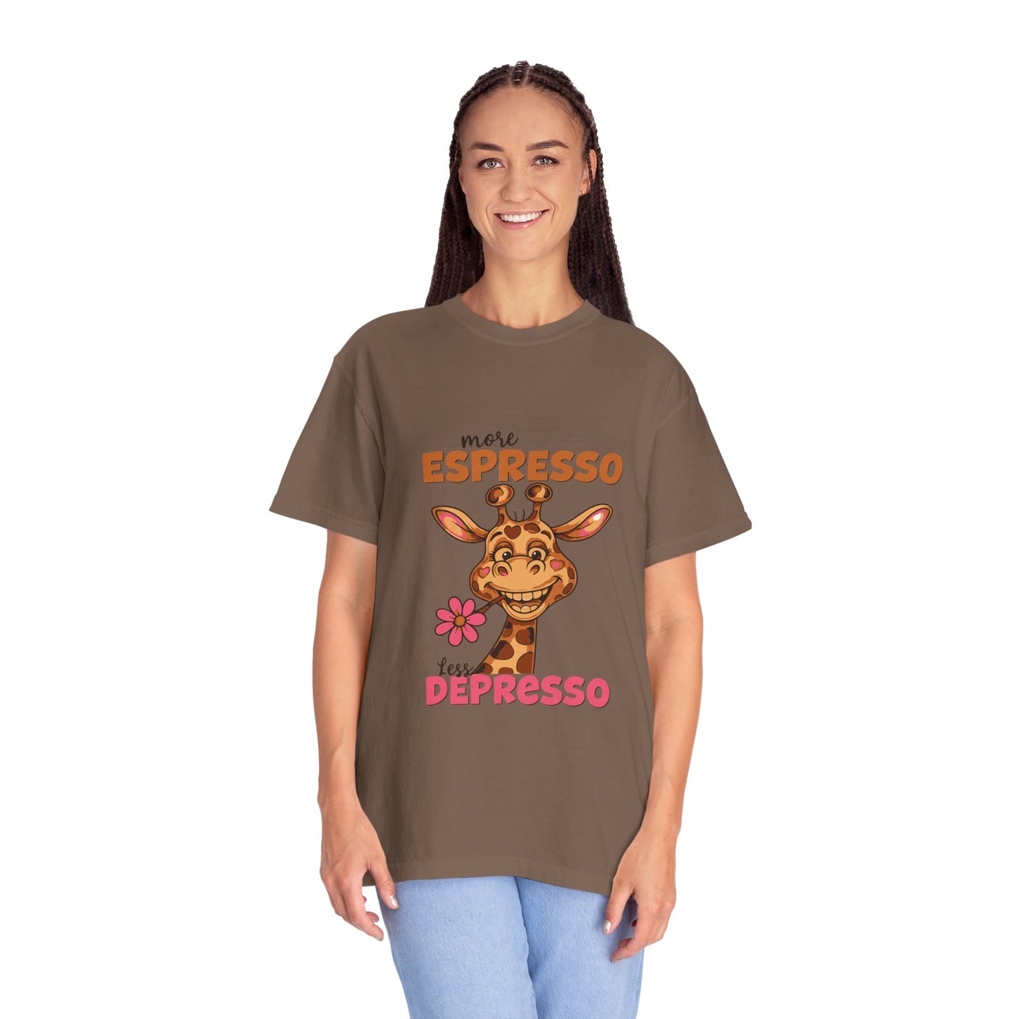Snazzy Espresso Dyed T-Shirt | Vintage Comfort