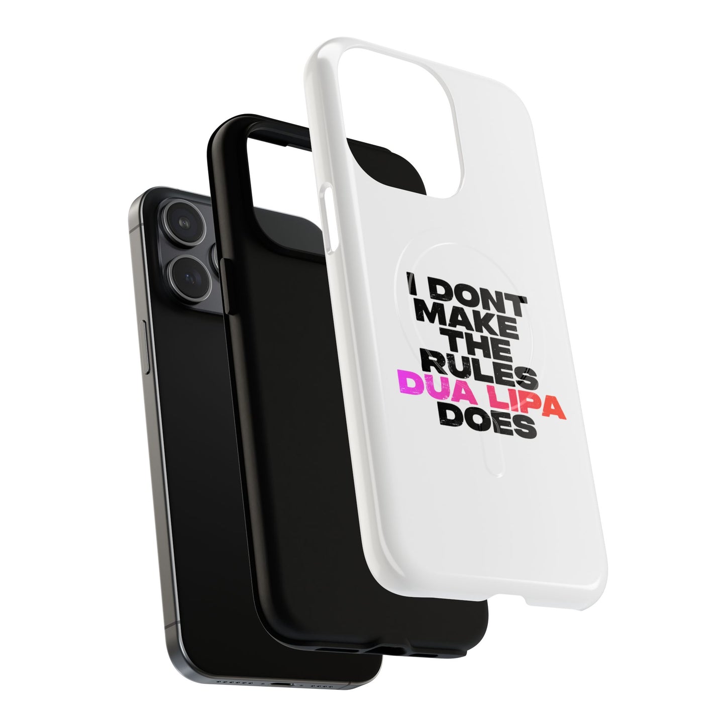 Retro Fade Letter Tough Magnetic Case