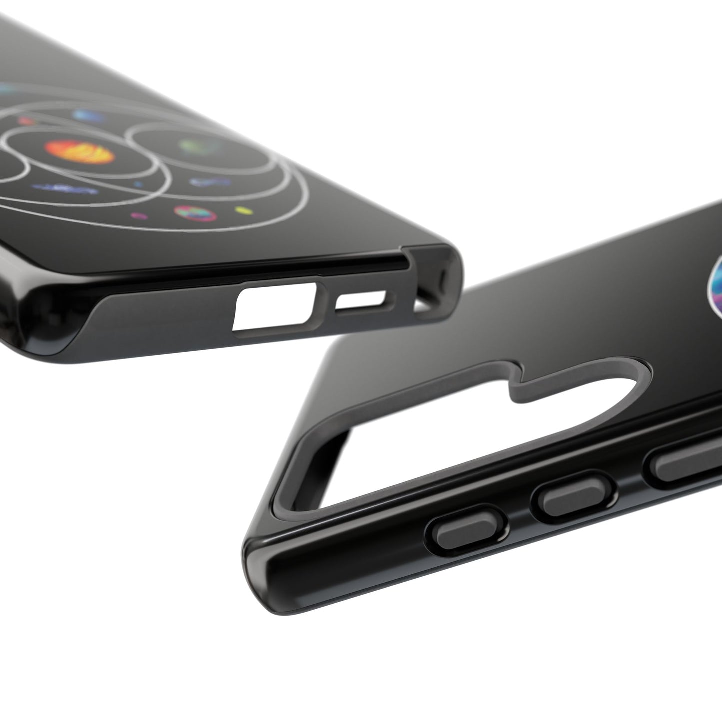 Premium Tough Case for Samsung S21 to S25 Ultra Showcasing Coldplay’s Illustration Concept